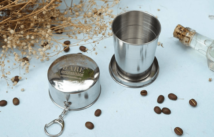 Steel Cups for Outdoor Adventures: Durable and Practical - Brown Living™