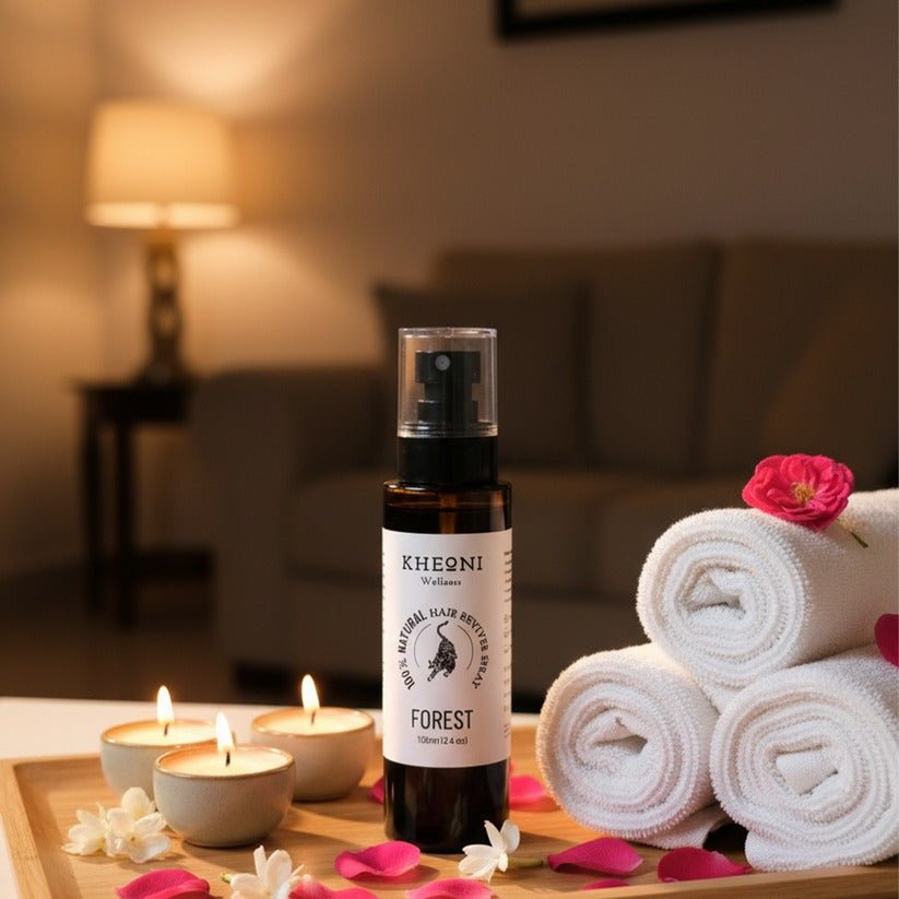 100% Natural Hair Reviver Spray – Hair Mist on Brown Living™. SKU: FFHCHS100L. Img 9.