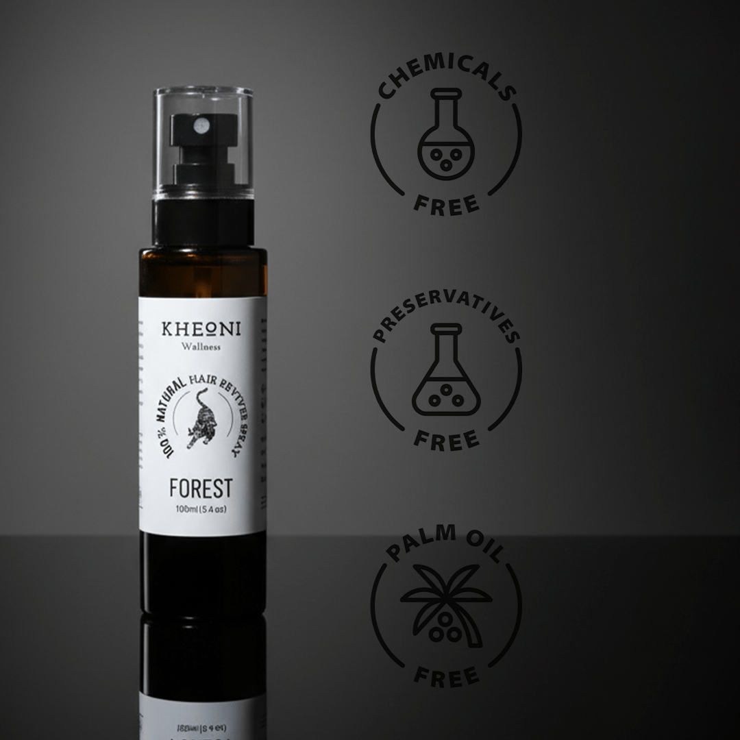 100% Natural Hair Reviver Spray | Strengthening & Nourishing Hair Mist – Hair Mist on Brown Living™. SKU: FFHCHS100L. Img 8.