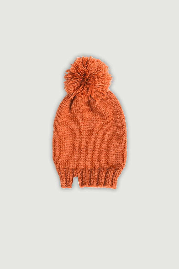 100% Pure Merino Wool Baby Cap | Soft, Warm & Breathable – Kids Cap on Brown Living™. SKU: MCB06002. Img 2.