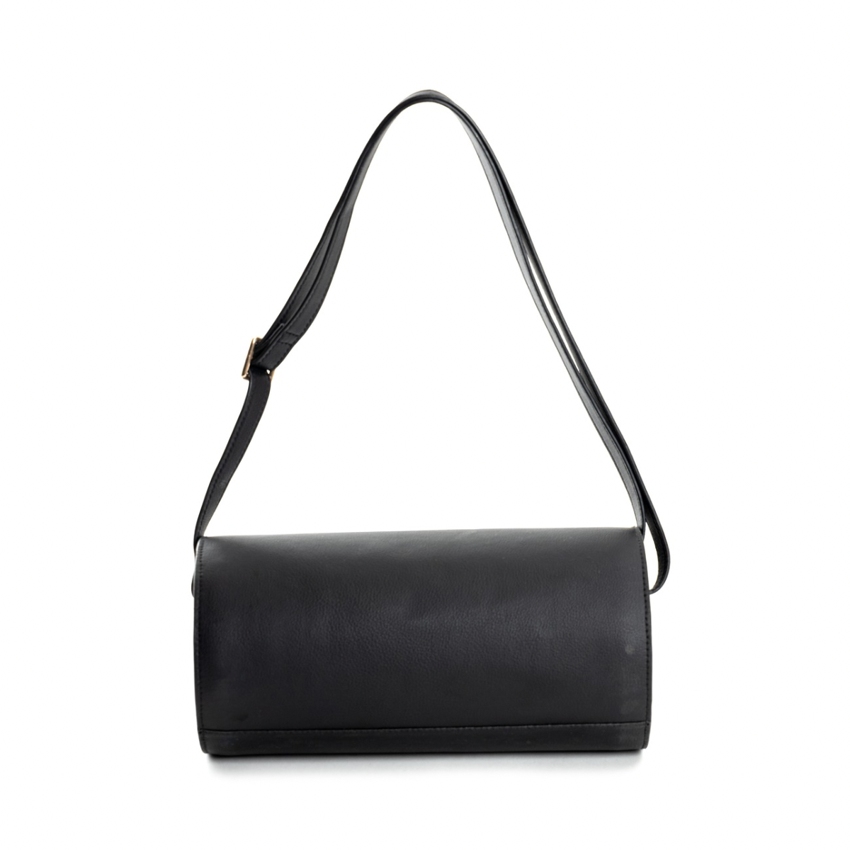 Nyx- Black Apple Leather Handbag | Vegan Leather Designer Handbag