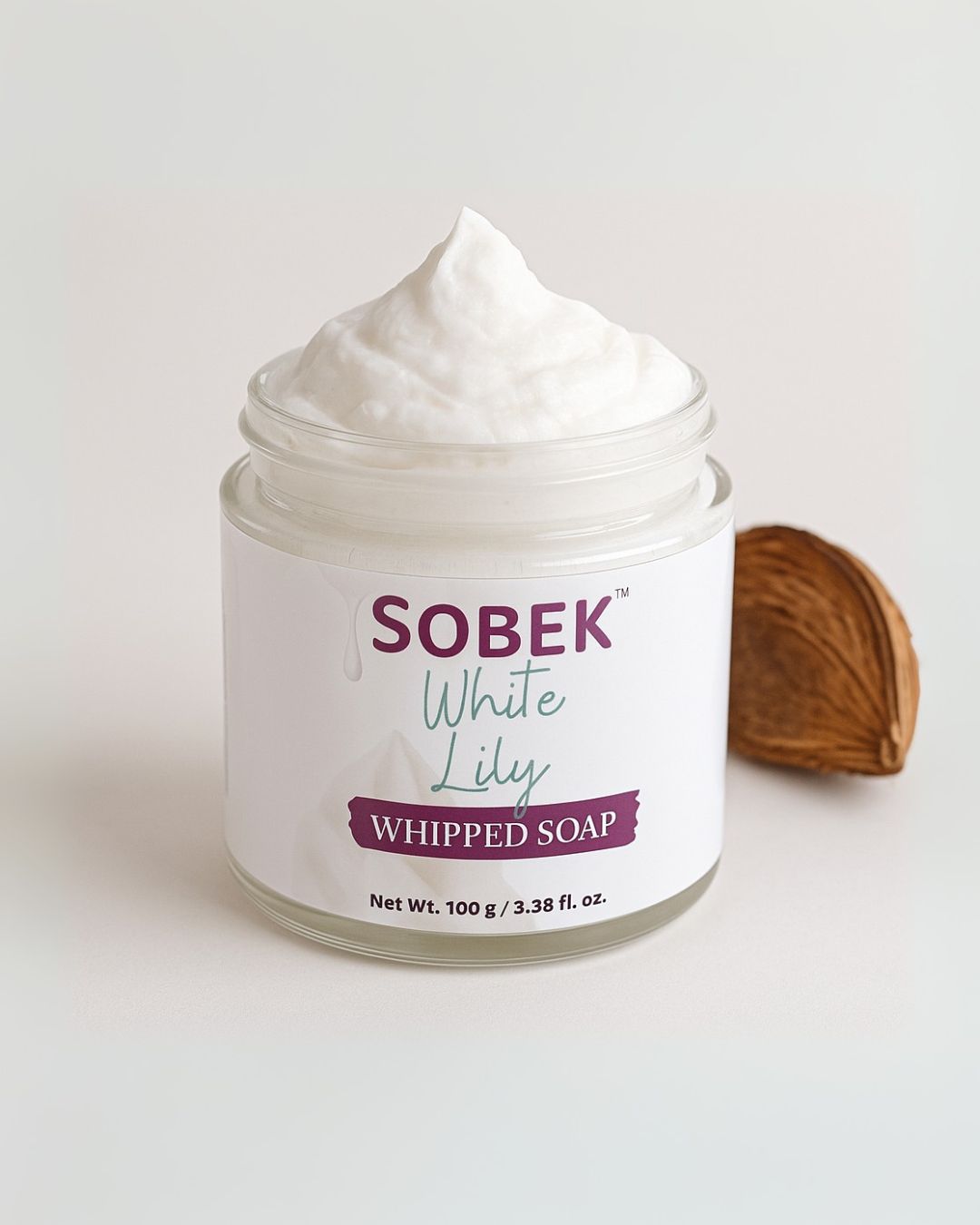Lavender Purple Lavy Whipped Cream Soap and Body Wash-100g