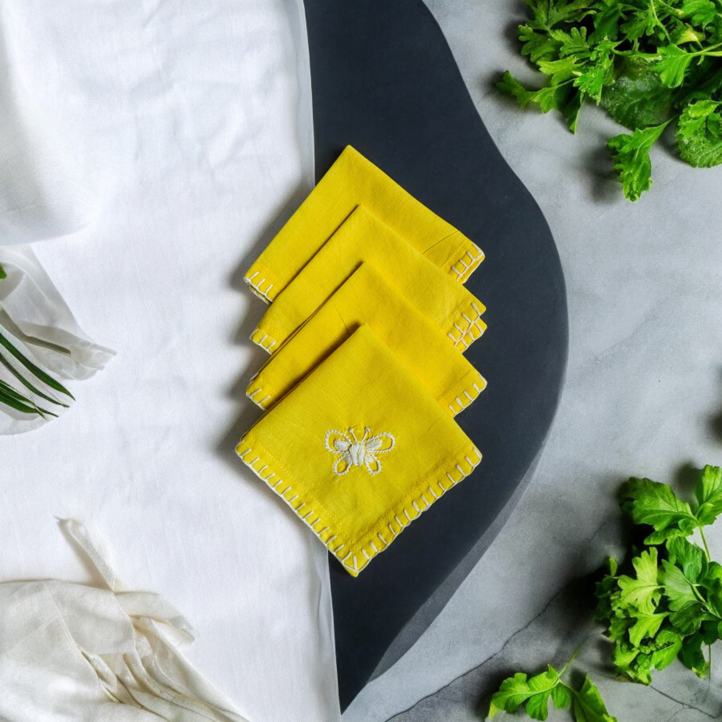 Anthophile Cocktail Napkin- Set of 2