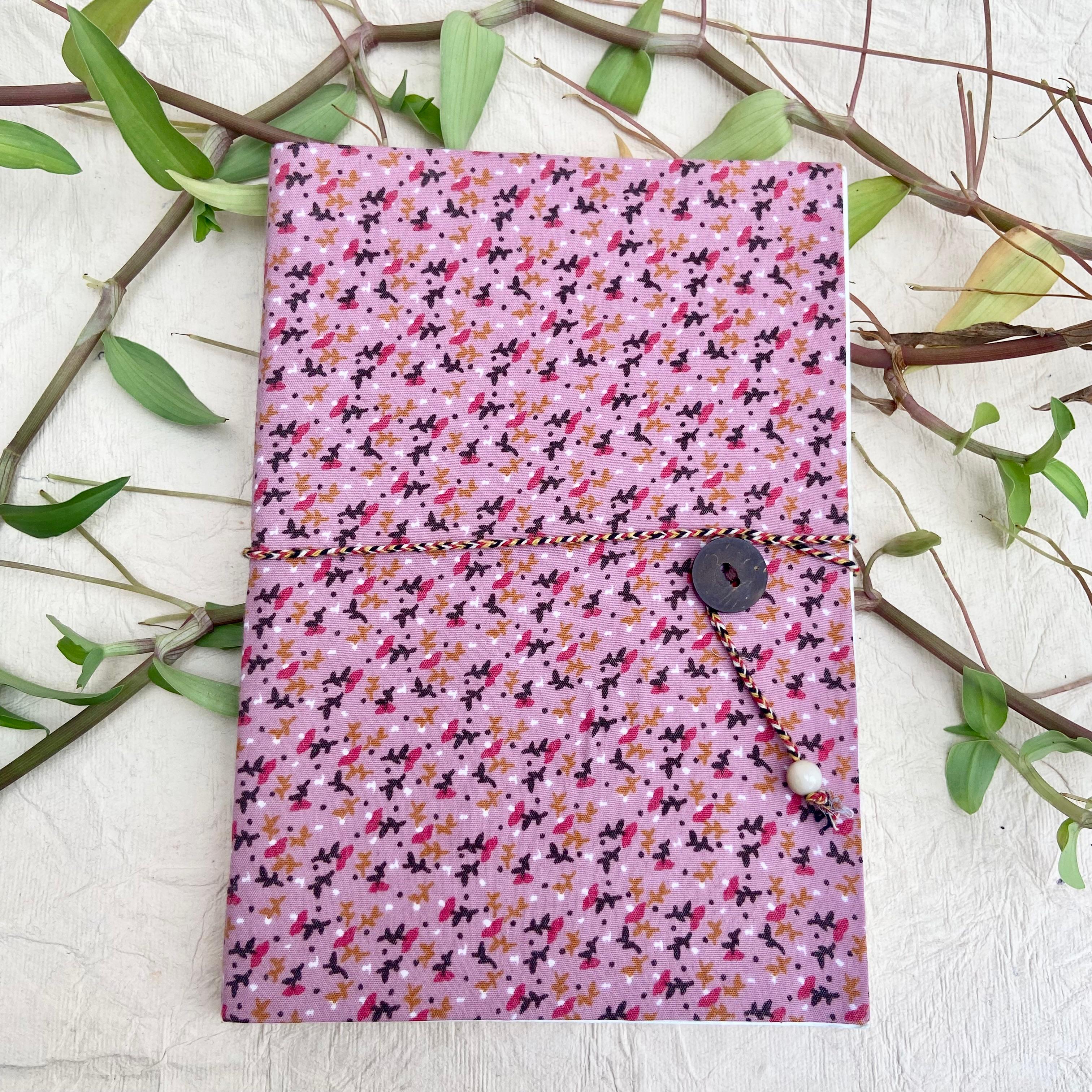 Upcycled Cloth Journal | Handmade, Sustainable Stationery