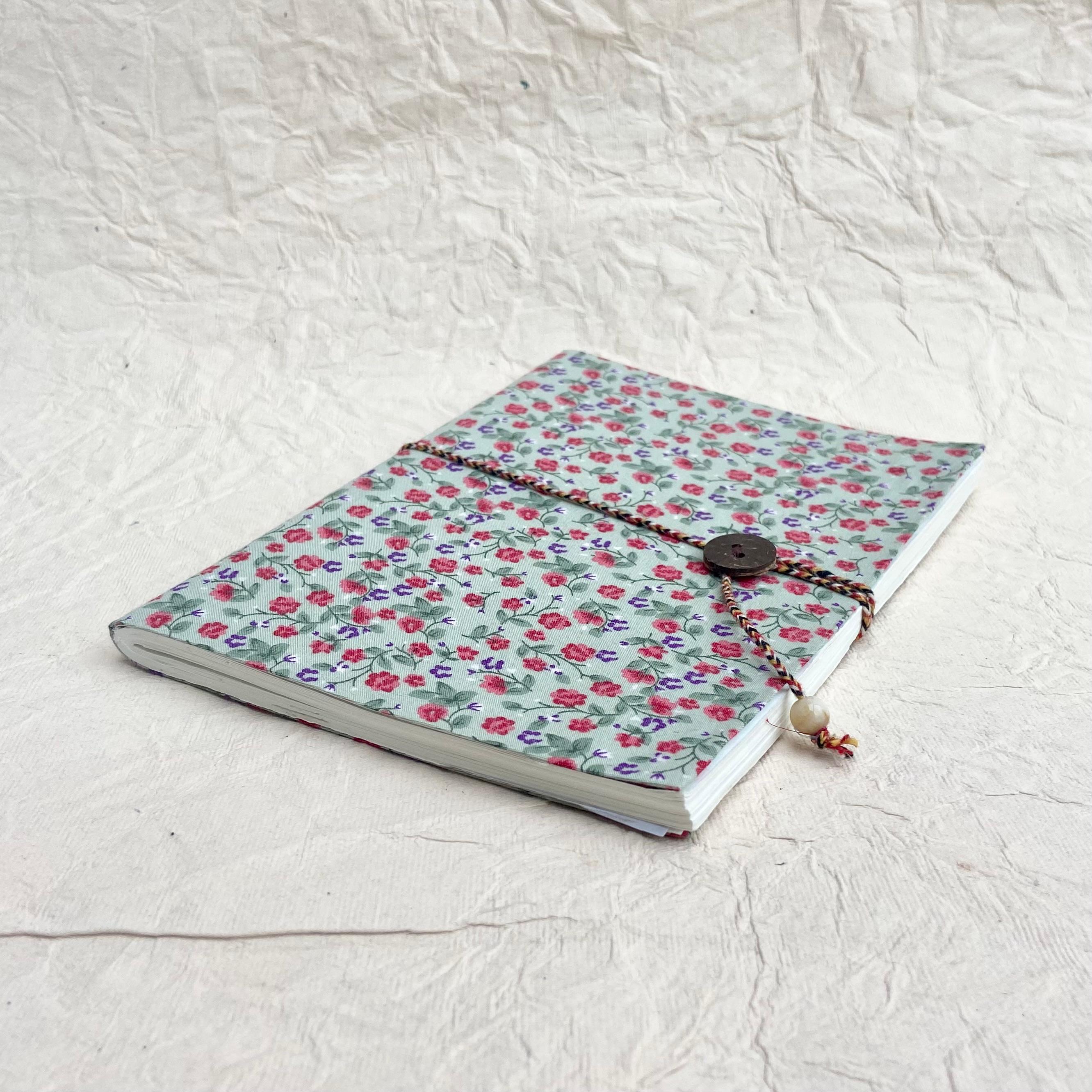 Upcycled Cloth Journal | Handmade, Sustainable Stationery