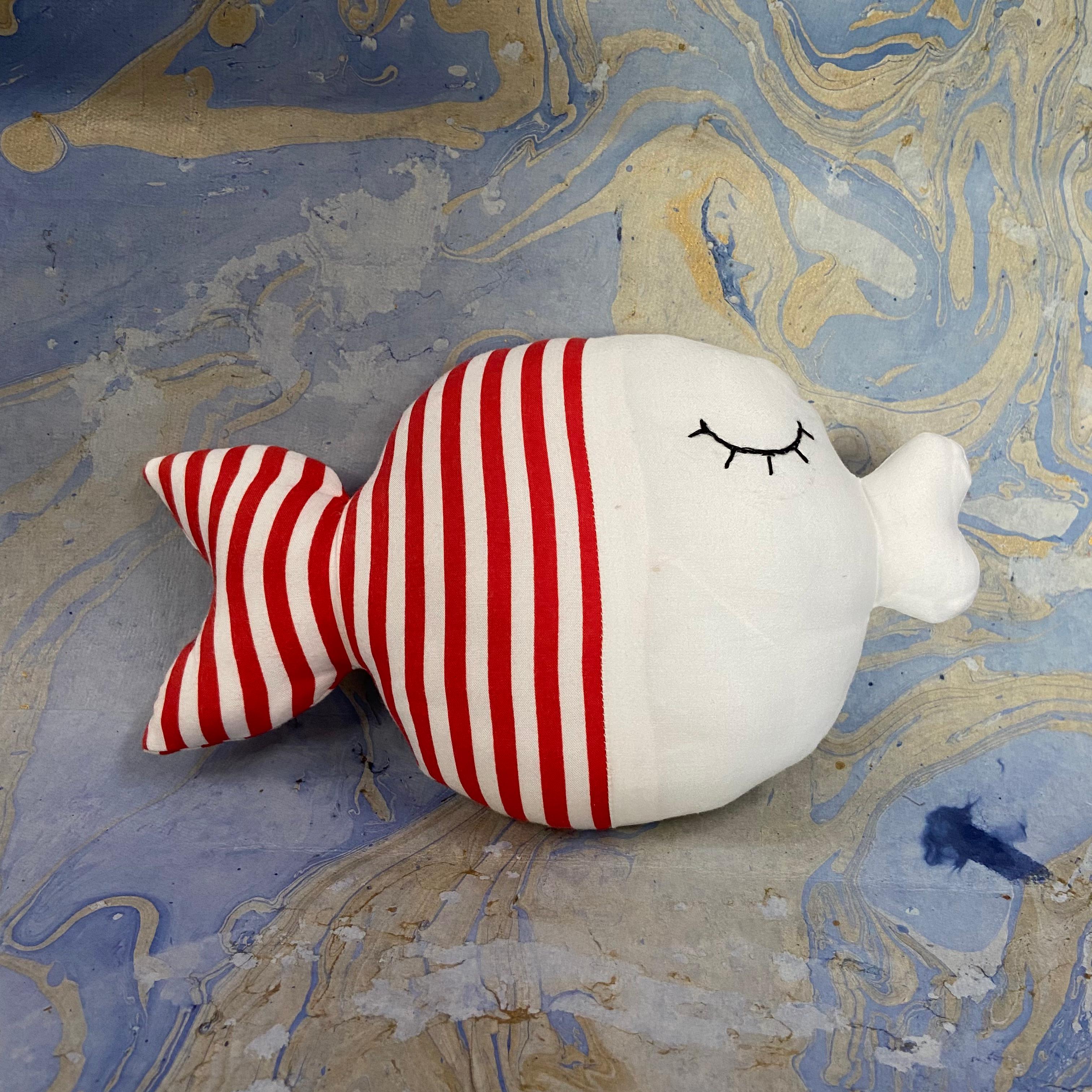 Vibrant Fish Soft Toy | Handmade Eco-Friendly Plush for Kids