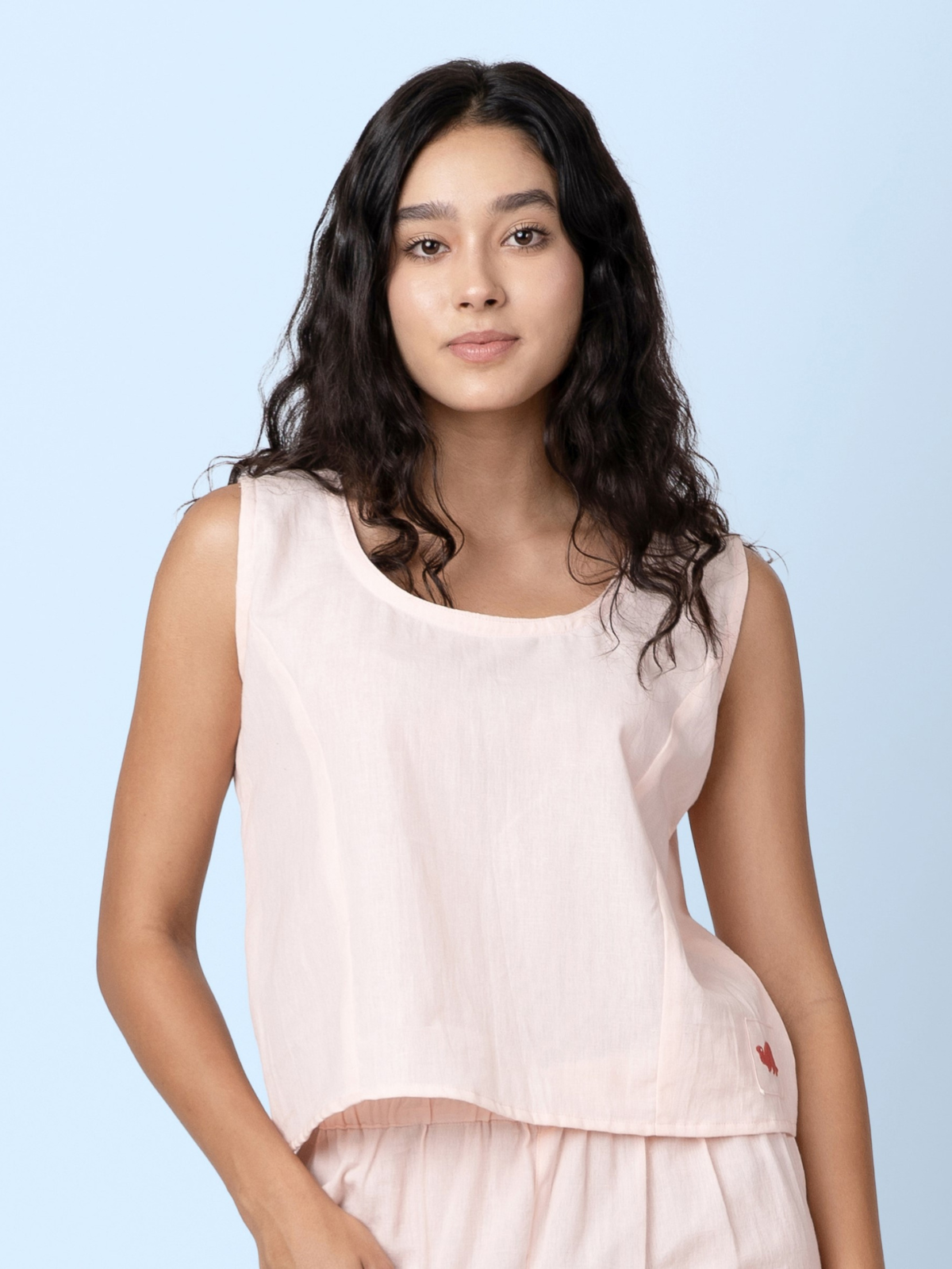 Scoop - Round Neck Sleeveless Top