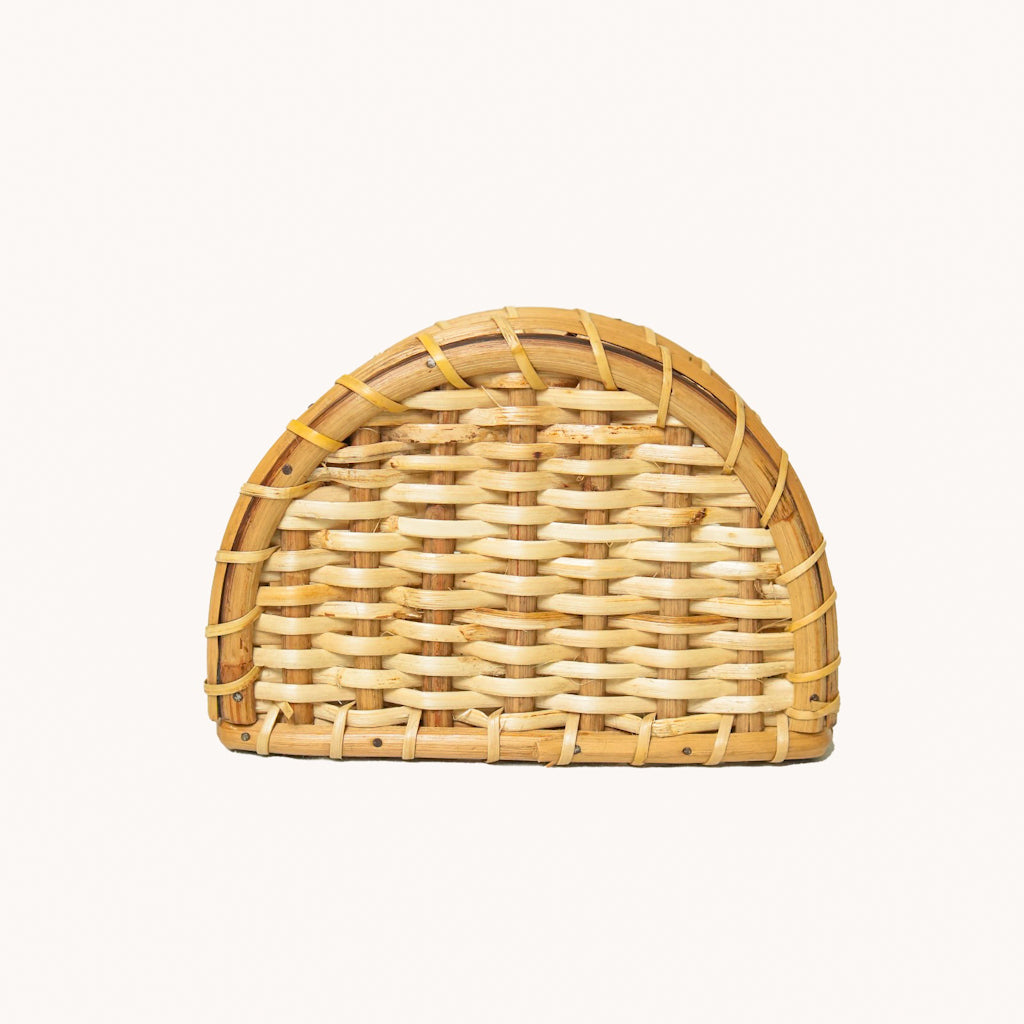 Rattan Napkin Holder | Handmade, Eco-Friendly Table Organizer