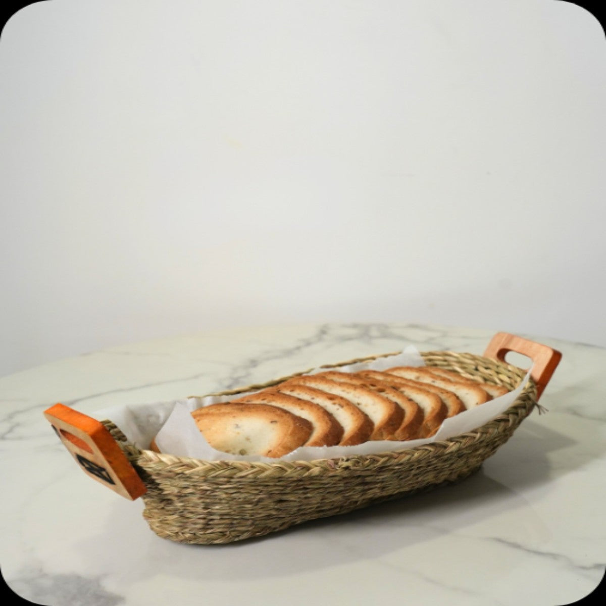 Sabai Grass Bread Basket | Set of 2