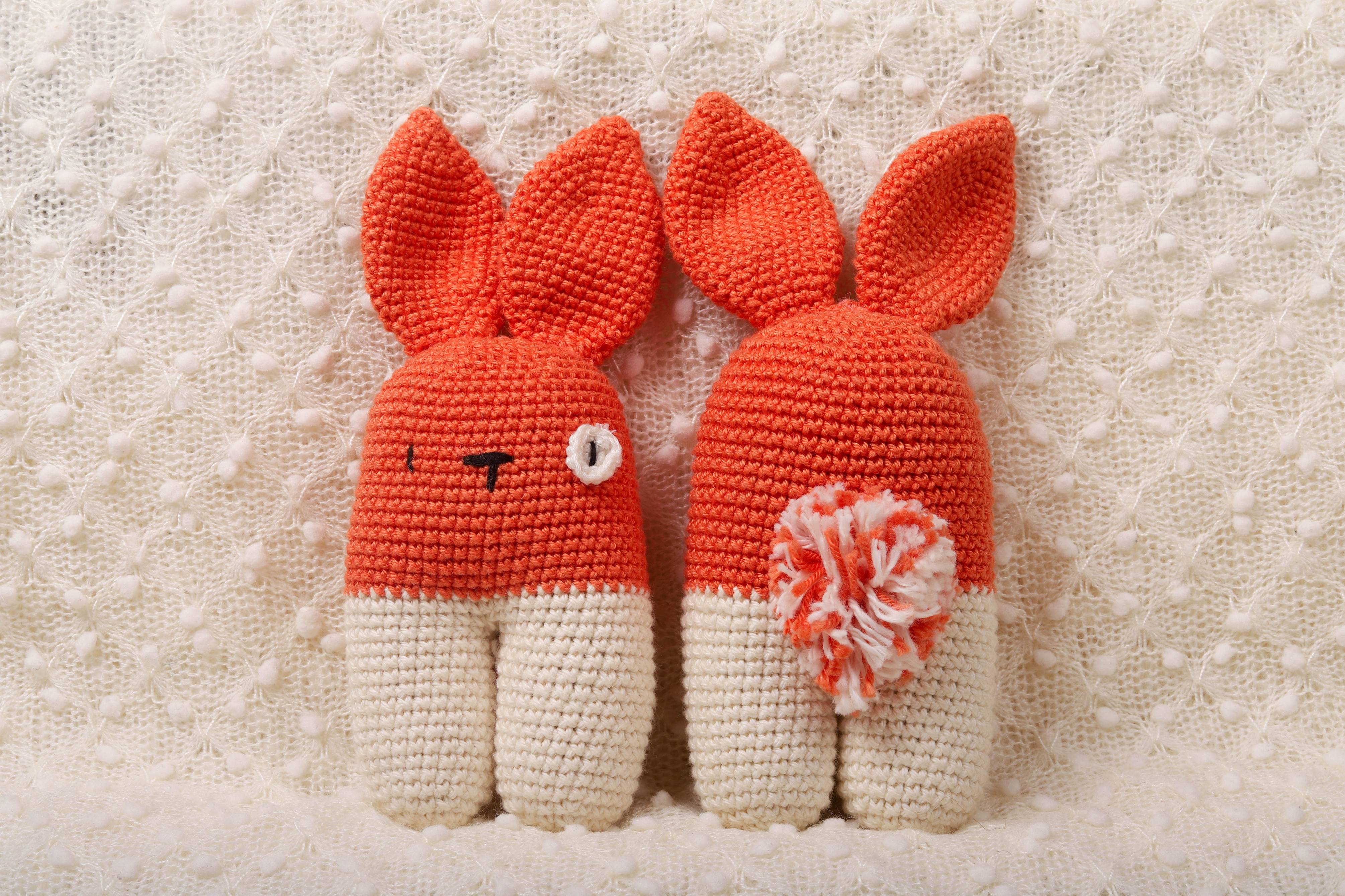 Bubblegum Crochet Rattle – Baby Toy