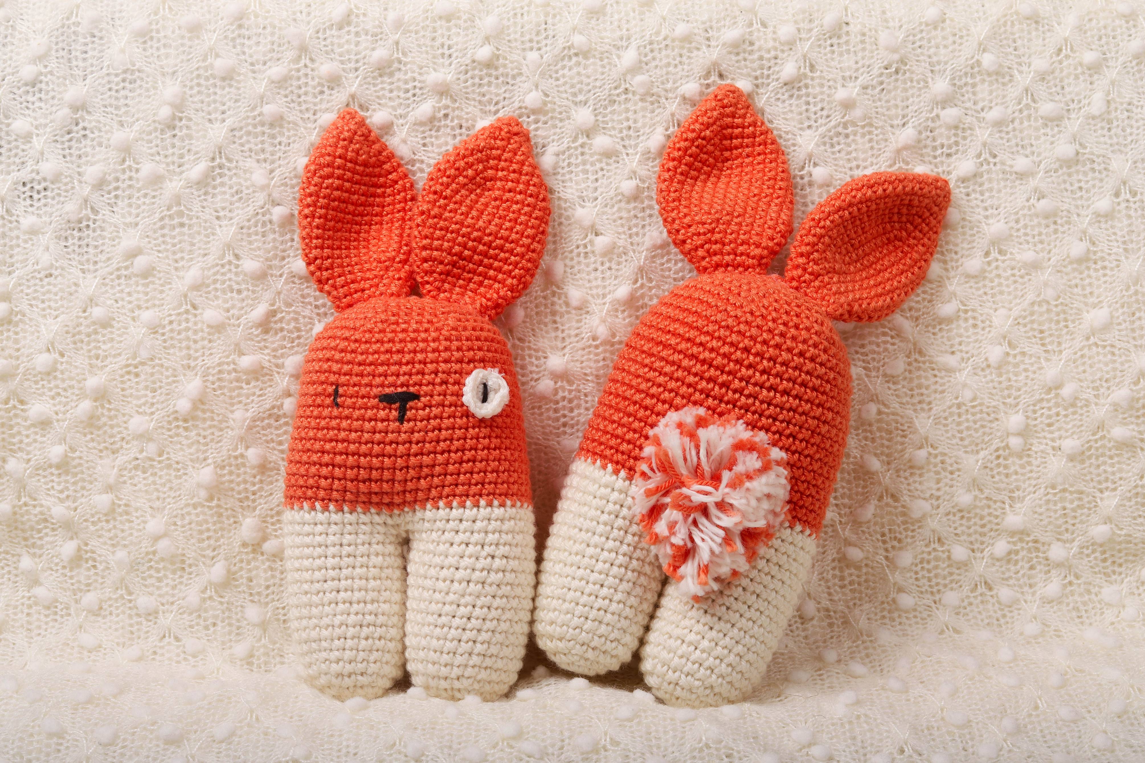 Bubblegum Crochet Rattle – Baby Toy