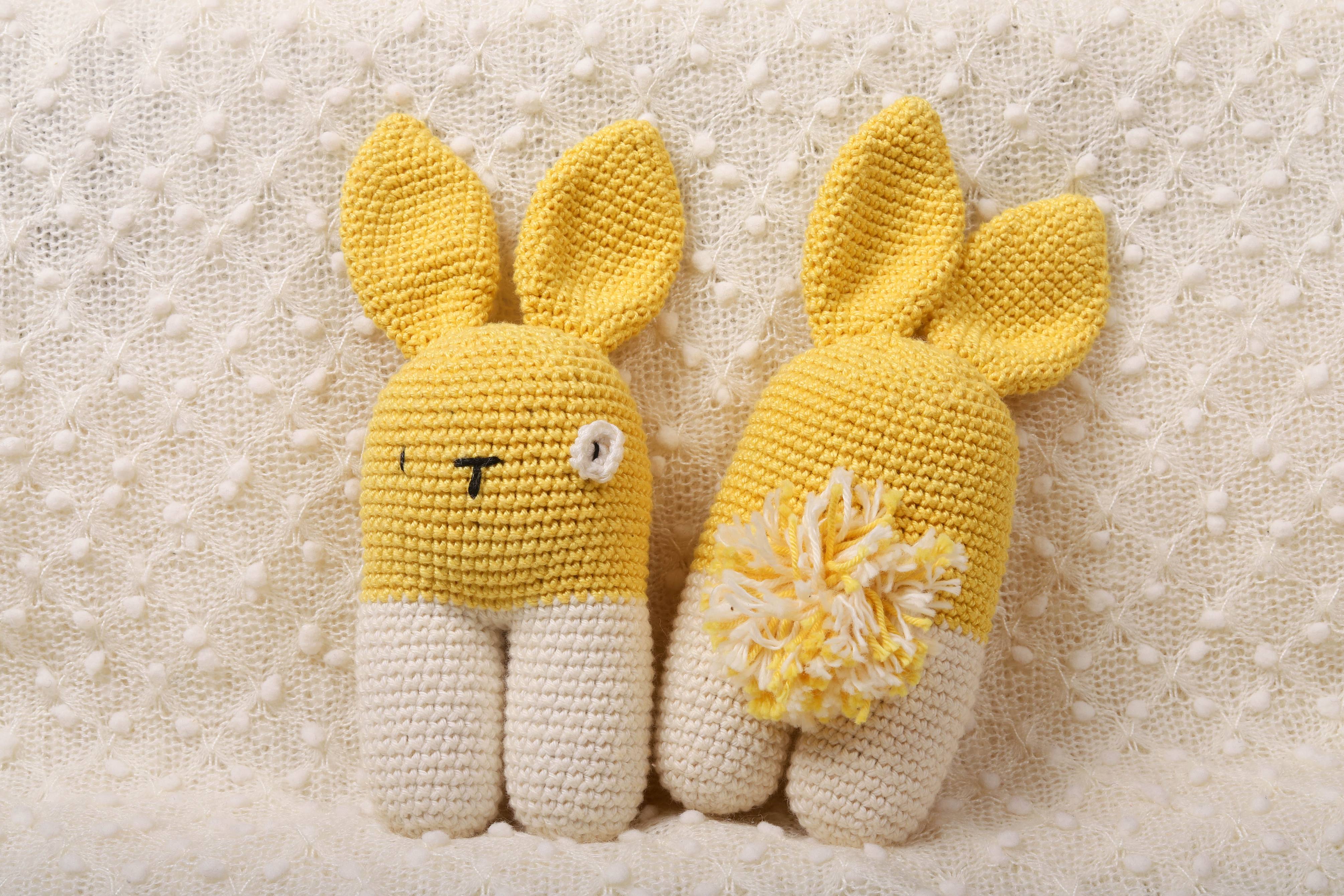 Bubblegum Crochet Rattle – Baby Toy