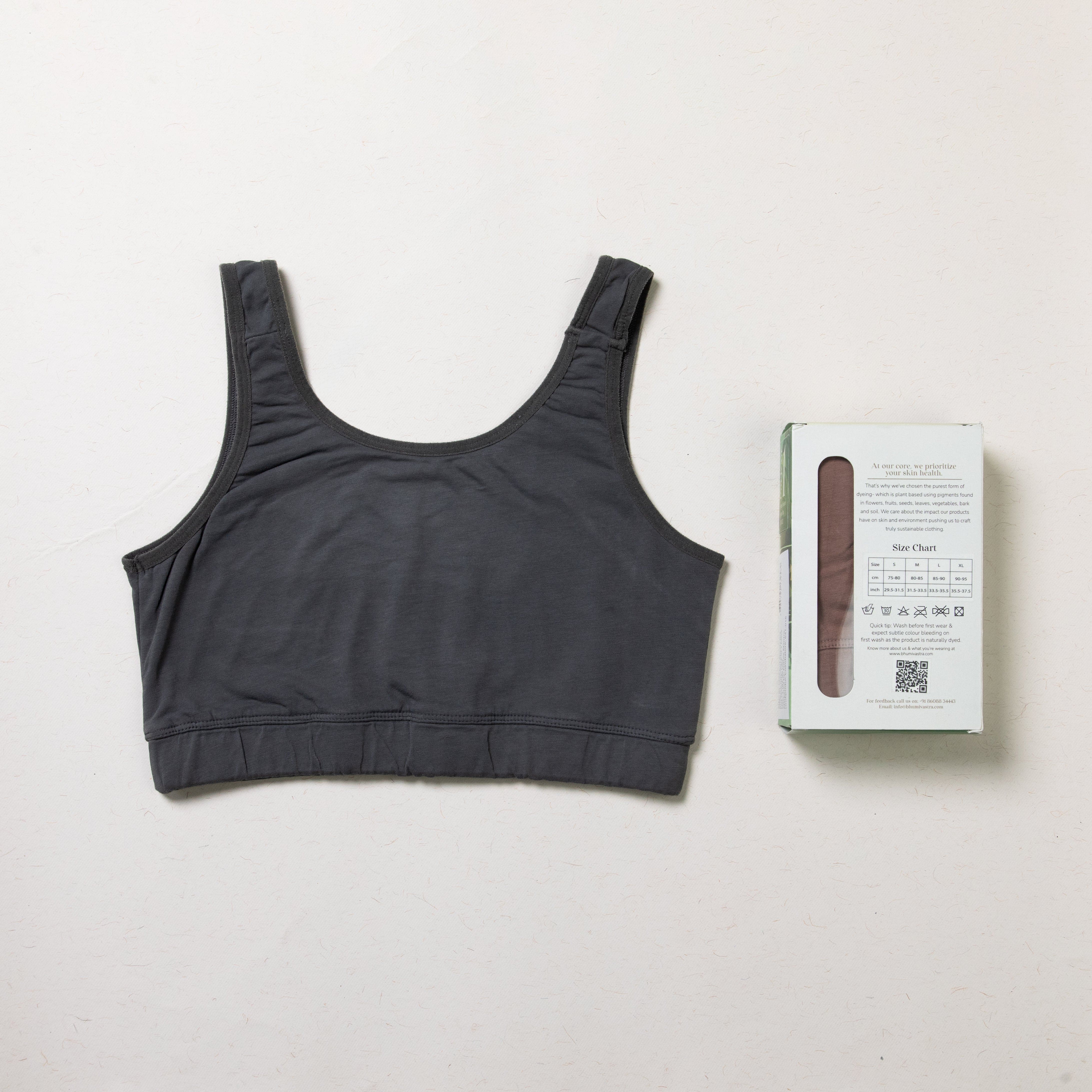 Women’s Organic Sports Bra – Plant Dyed, Toxin-Free & Anti-Microbial