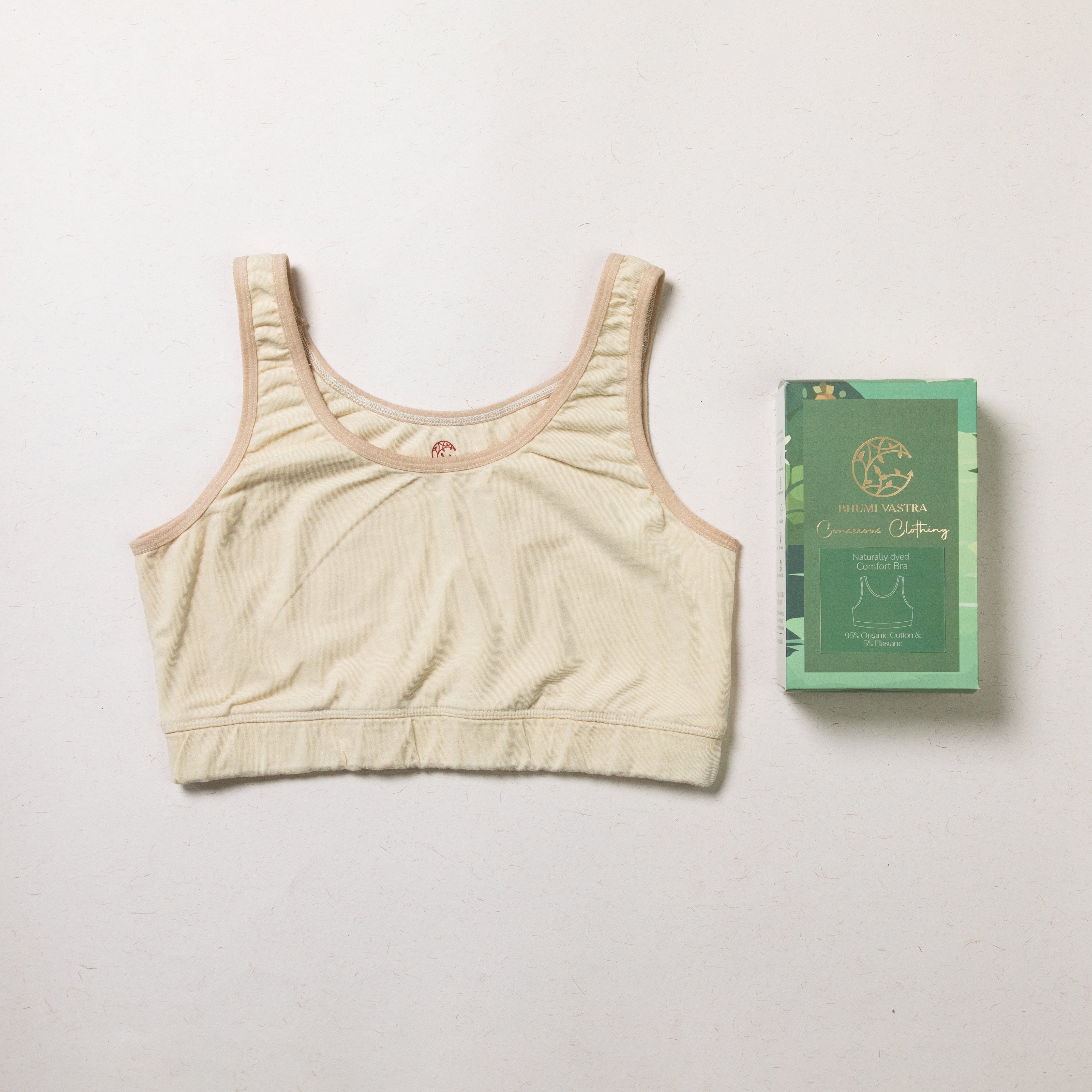 Women’s Organic Sports Bra – Plant Dyed, Toxin-Free & Anti-Microbial