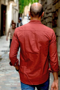 Terracotta Cotton Shirt – Stylish & Timeless Casual Wear for Men