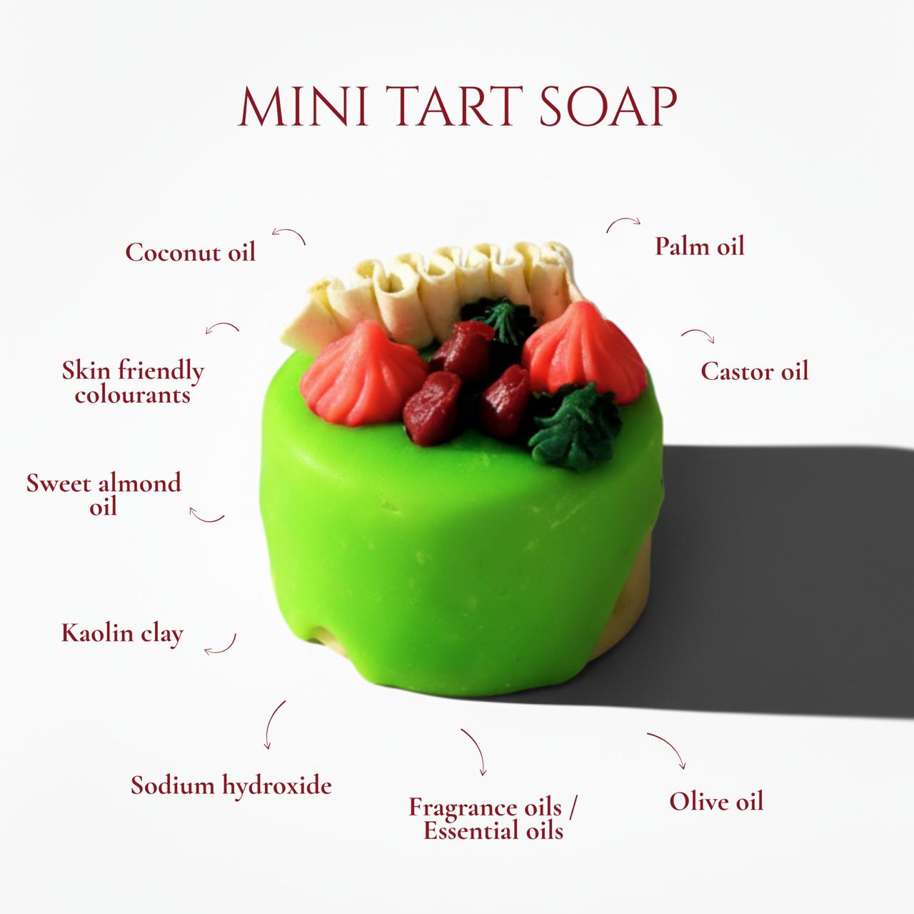 Whimsical Tart Soap Bars- Suitable for All Skin Types
