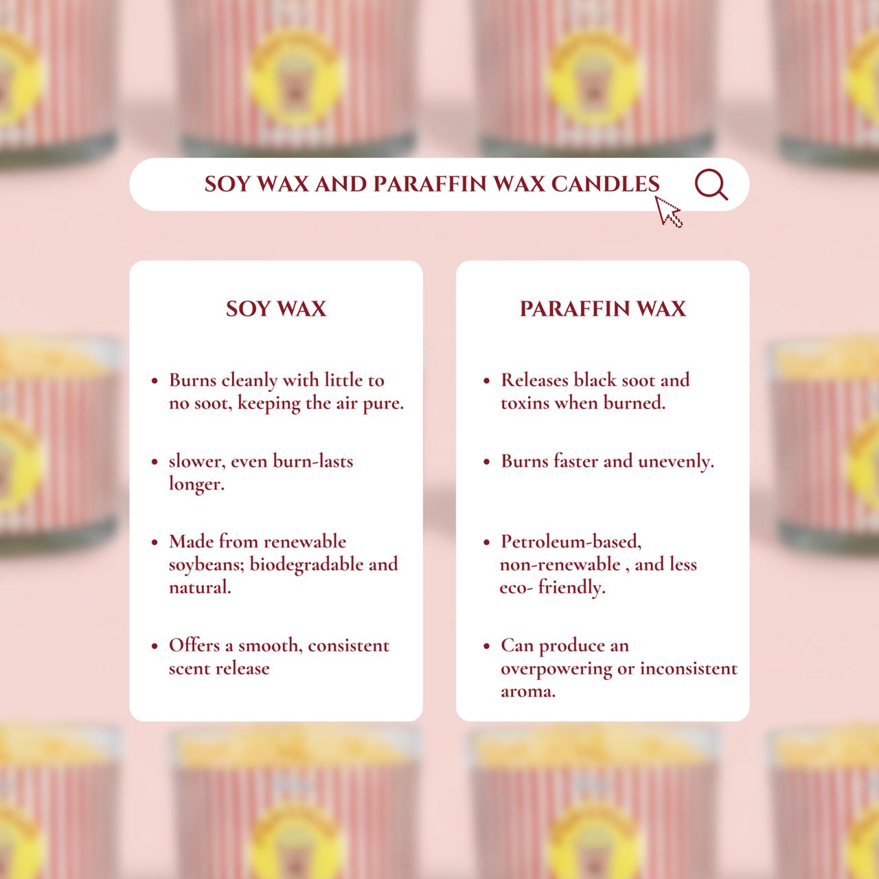 Popcorn Scented Candle- Movie Night Aroma Candle