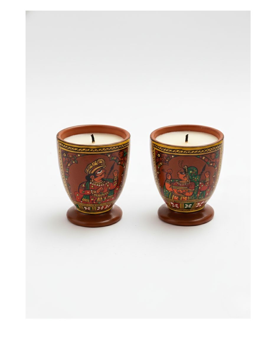 Heritage Phad Light - Handpainted Soy Wax Candle