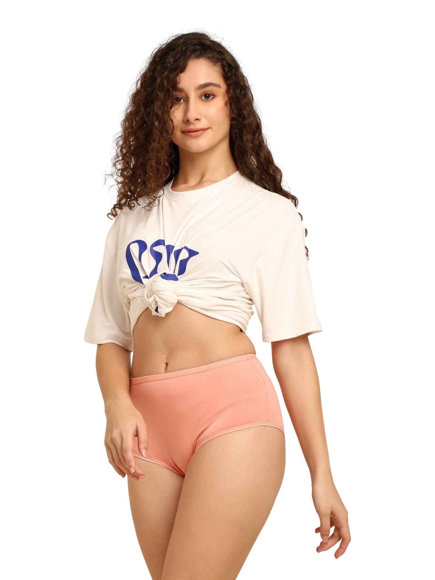 Bamboo Women’s Underwear – Breathable Midi Waist Panty | Pack of 2