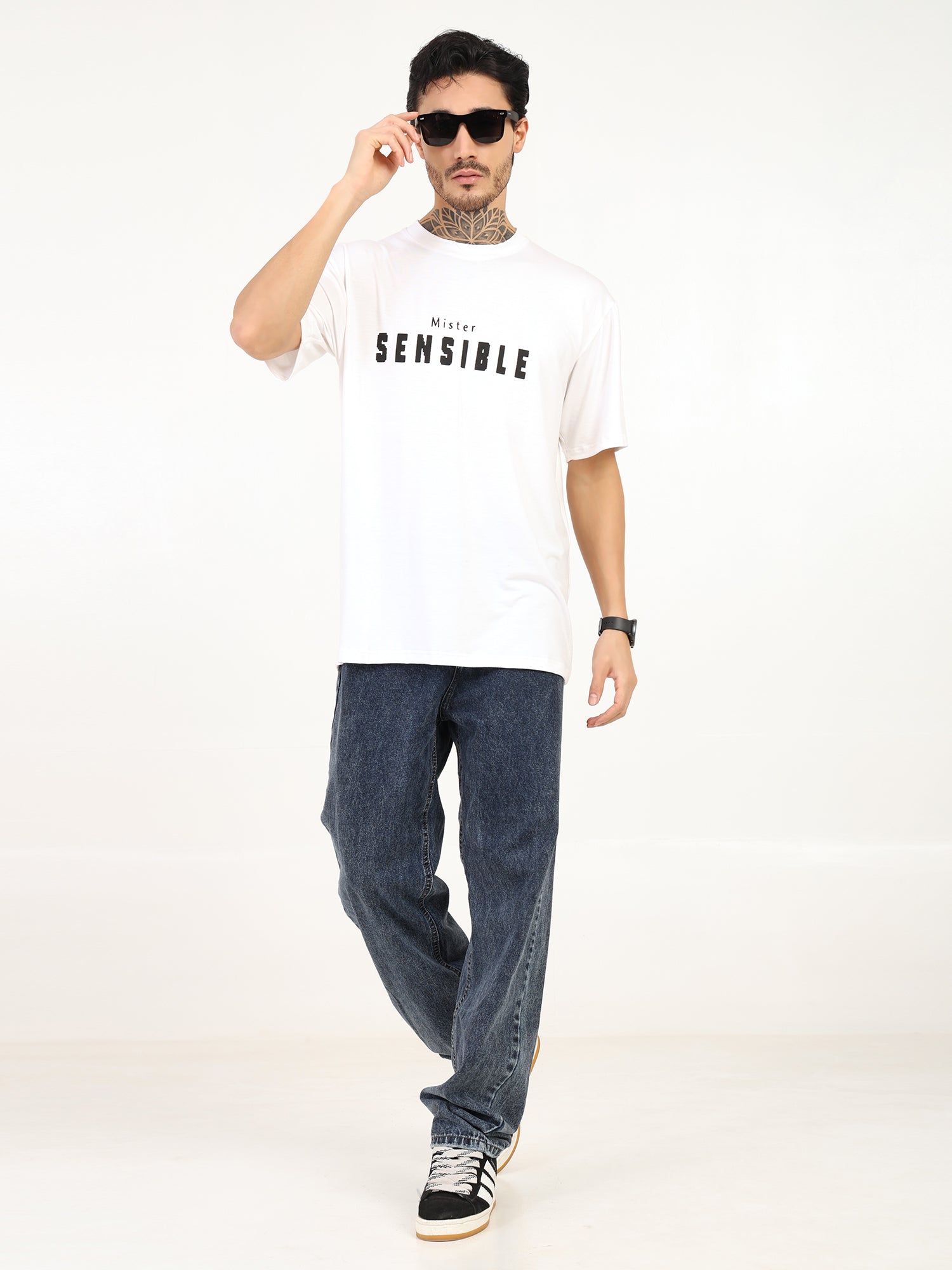 Men Oversized Bamboo T-Shirt – Soft, Breathable & Sustainable Fit