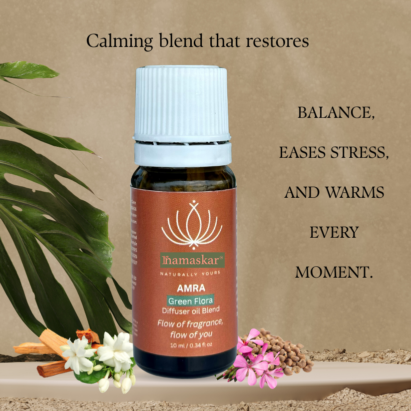 AMRA Diffuser Oil – Uplifting Natural Fragrance for Calm Spaces