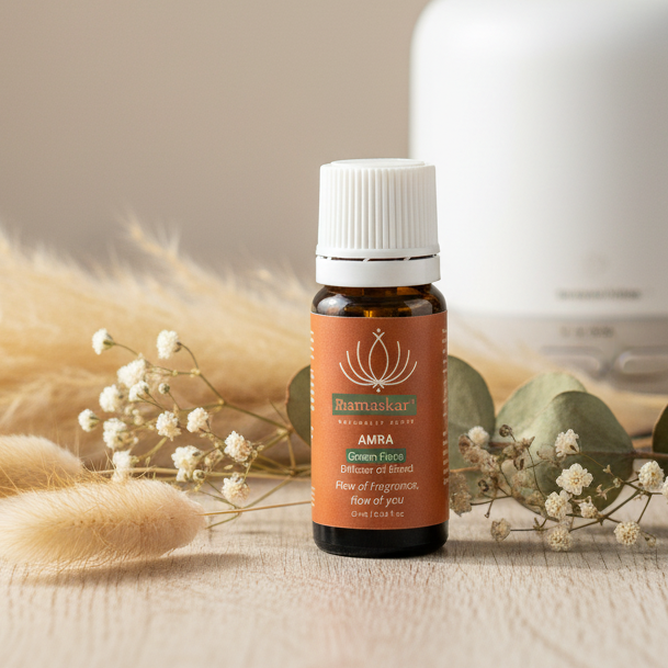 AMRA Diffuser Oil – Uplifting Natural Fragrance for Calm Spaces
