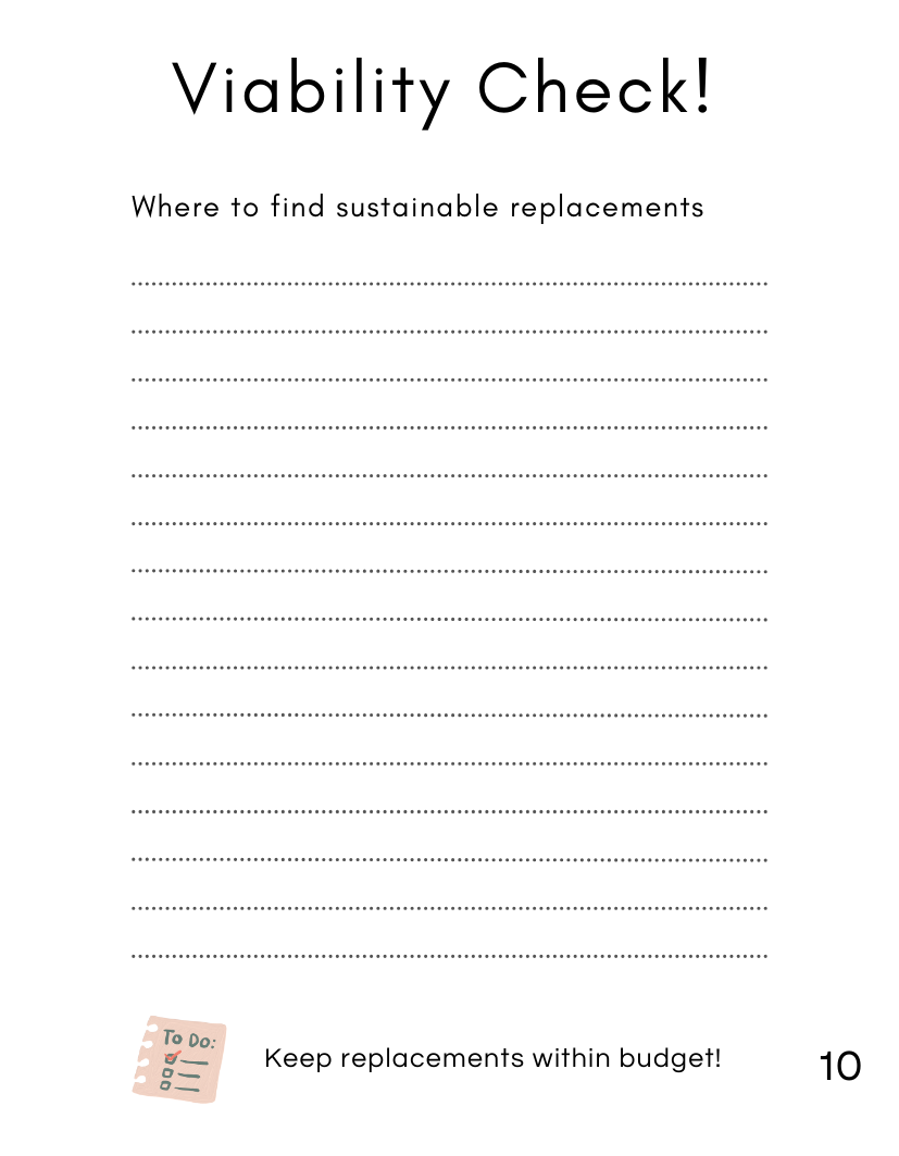 Low-Waste Planner | Sustainable Daily Organizer