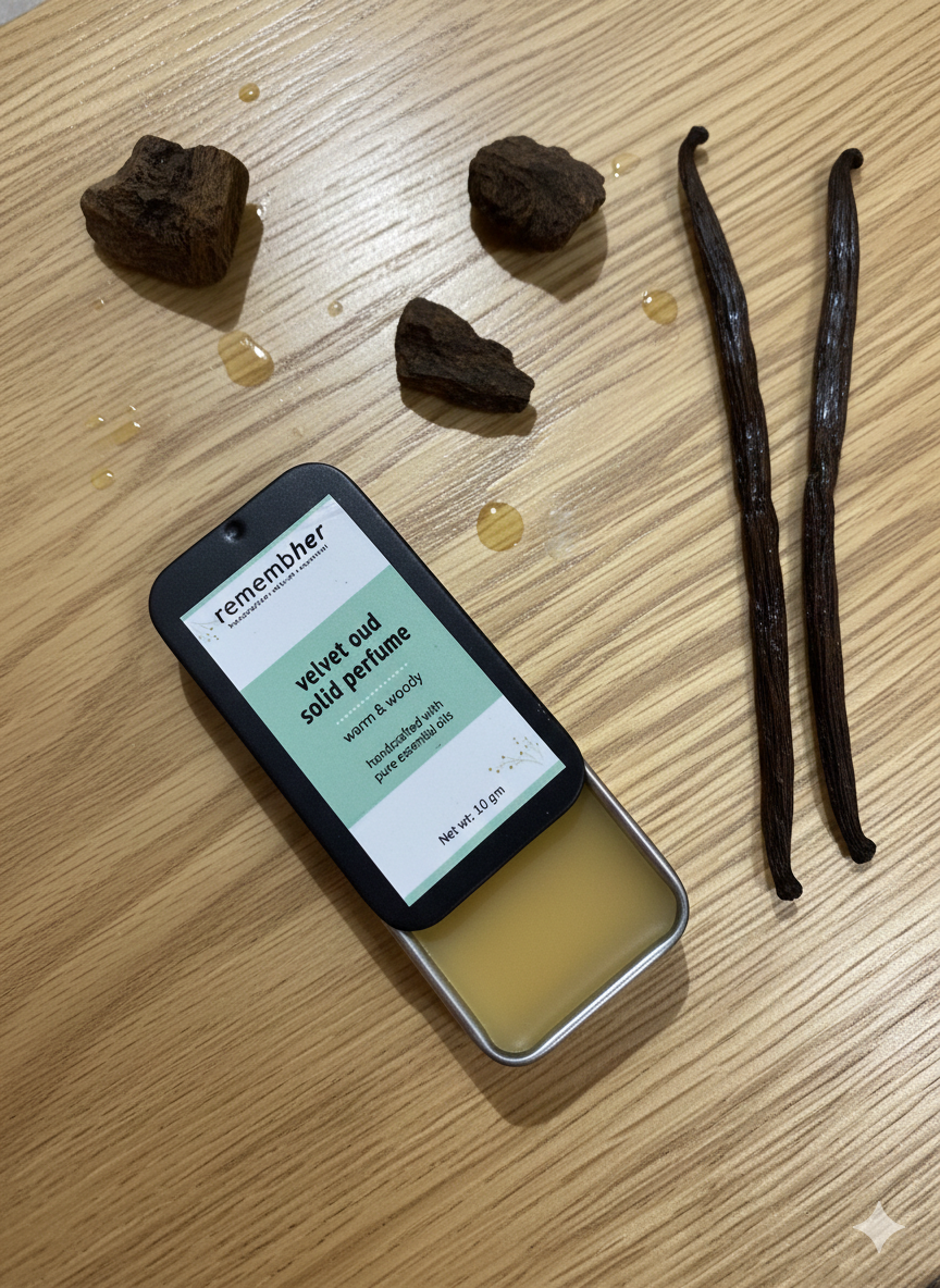 Solid Perfume | Natural Fragrance Balm with Pure Butters