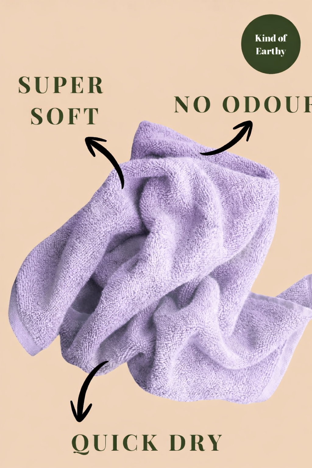 Bamboo Bath Towel for Adults | 600 GSM Absorbent, Quick Dry & Light