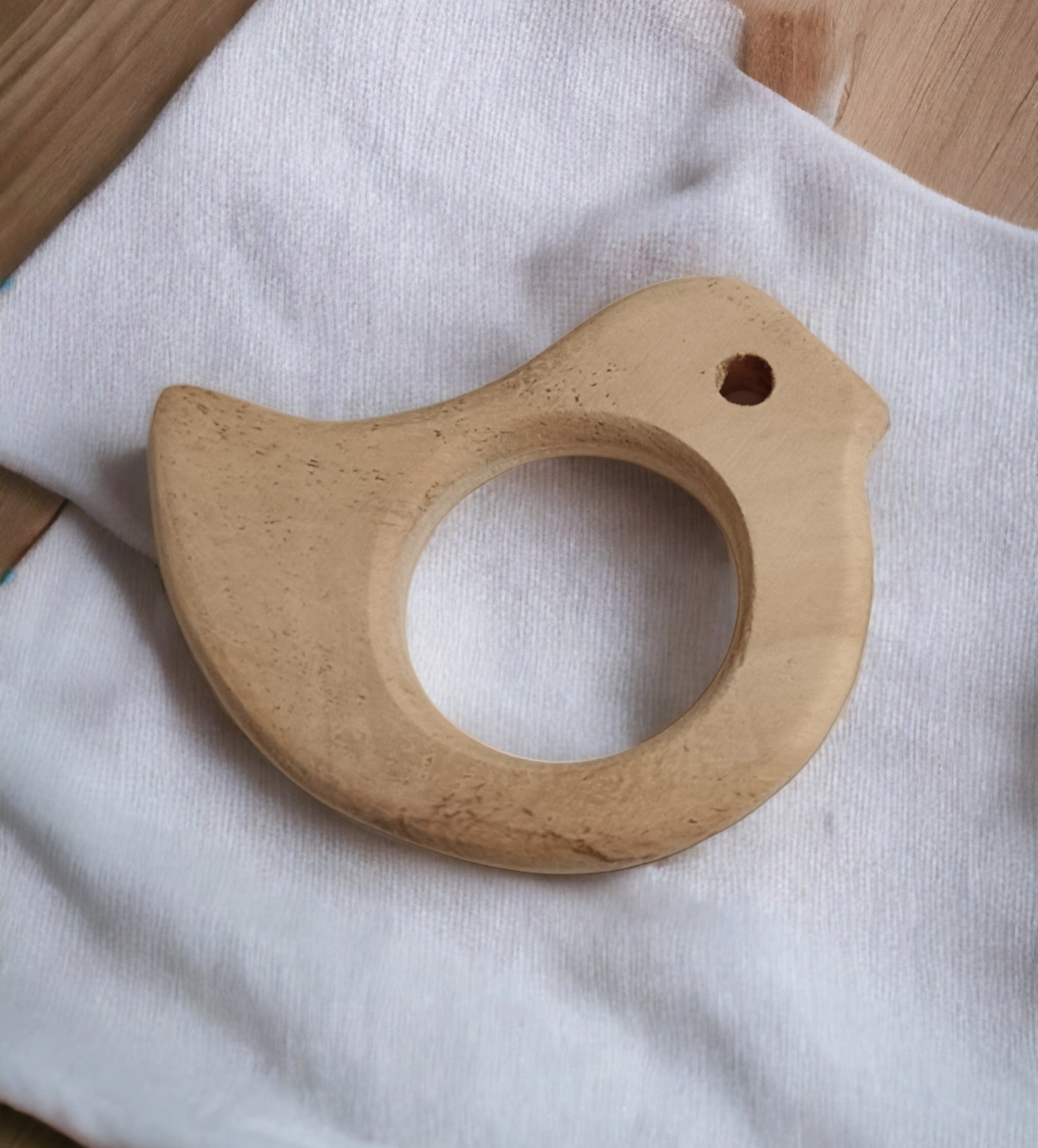 Gum Strengthening Neem Wooden Teethers – Bunny & Dove Shapes