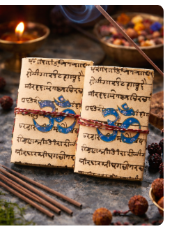 Mini Recycled Paper Journal Pack of 2