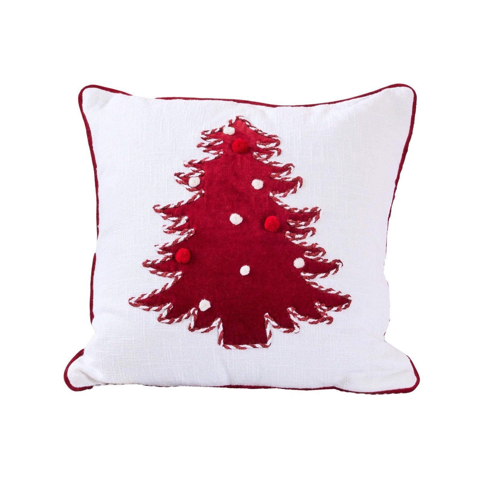 Festive Pine Charm Cushion | Holiday Inspired Decorative Cushion
