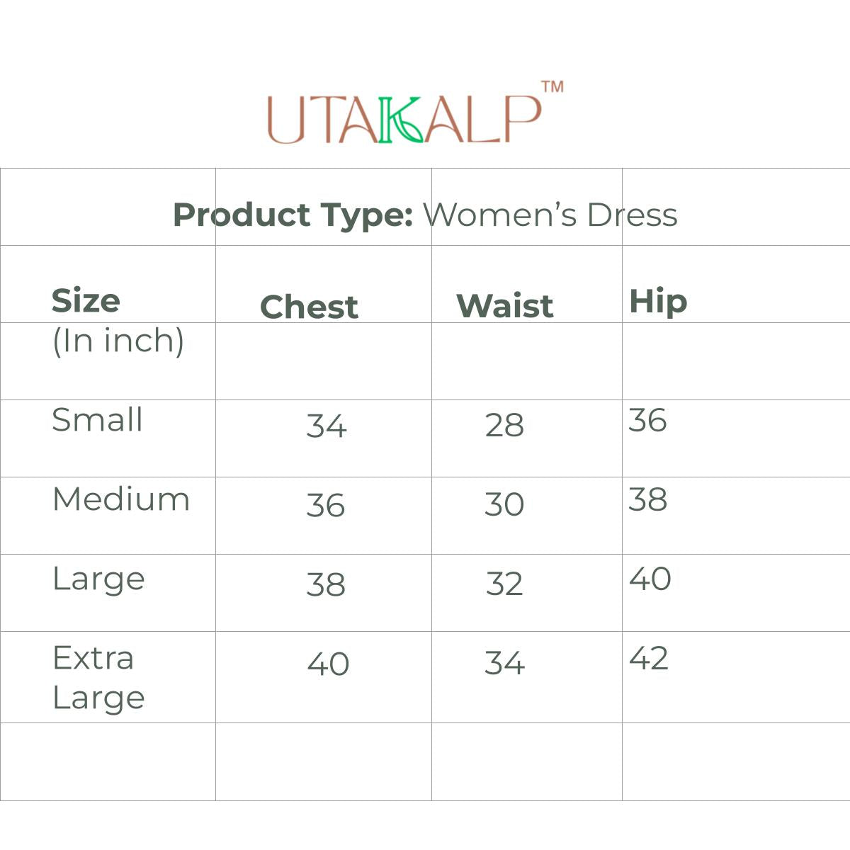 bl:sizechart | Size Chart