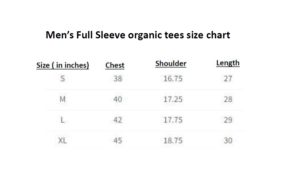 bl:sizechart | Size Chart