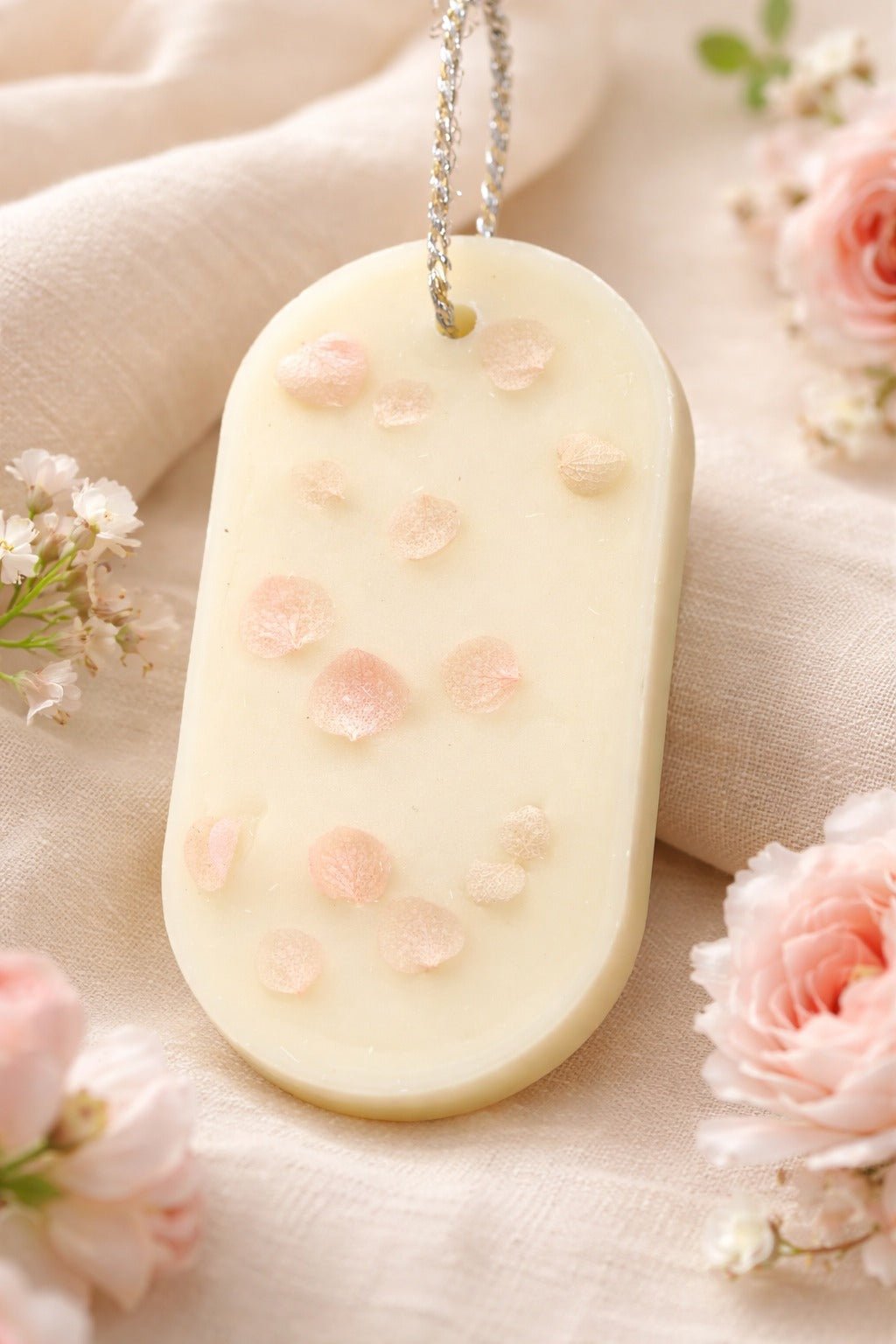 2 Beeswax Wax Wardrobe Fragrance Bars - Fasli Rose & Jasmine Blooms – Wax Sachets & Fragrance on Brown Living™. SKU: SN2589SN2590. Img 1.