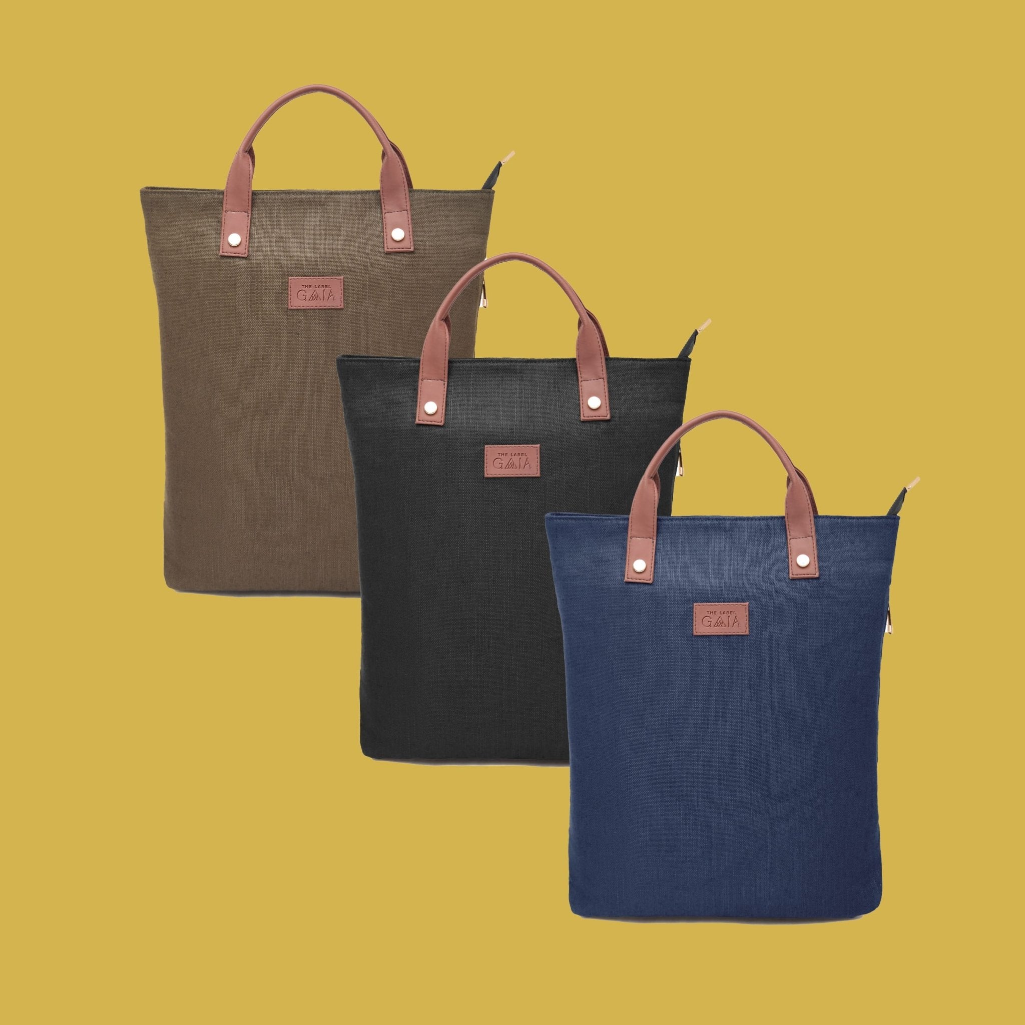 2 in 1 Convertible Hemp Backpack for Travel & Daily Use – Bags on Brown Living™. SKU: GBP01-OLIVE. Img 18.