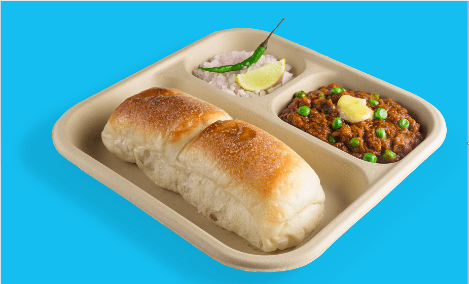 3 Compartment Disposable Chombo Meal Tray | Pack of 25 – Trays & Platters on Brown Living™. SKU: CLEC-73. Img 1.