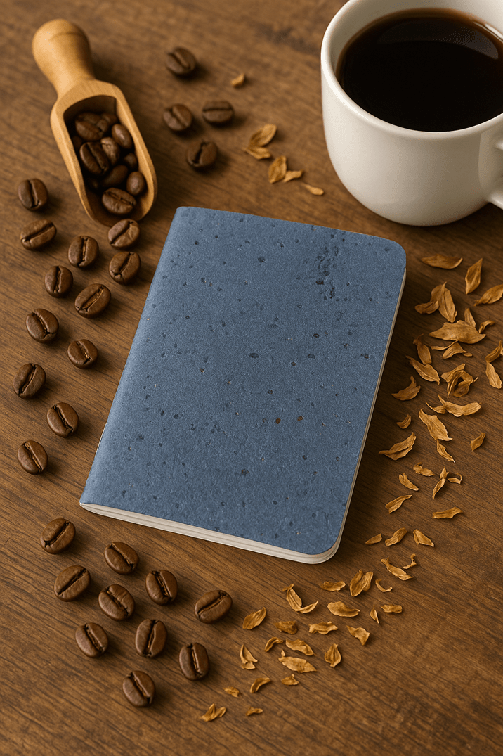 3 Pack - Coffee Husk Cover Pocket Notepad with 64 FSC Ruled Pages – Notebooks & Notepads by The Urban Nordic available on Brown Living™. . SKU: NBCFSBFSCRD - A6 - 3. Img 1.