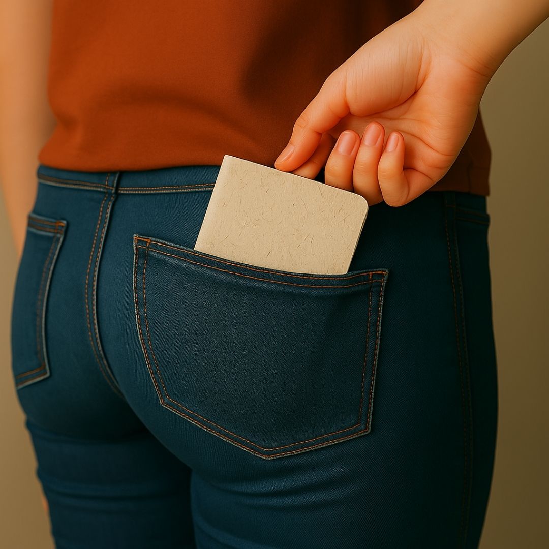 3 Pack - Lemongrass Cover A6 Pocket Writing Pad with 64 FSC Ruled Pages – Notebooks & Notepads by The Urban Nordic available on Brown Living™. . SKU: NTLGSBFSCRD - A6 - 3. Img 6.