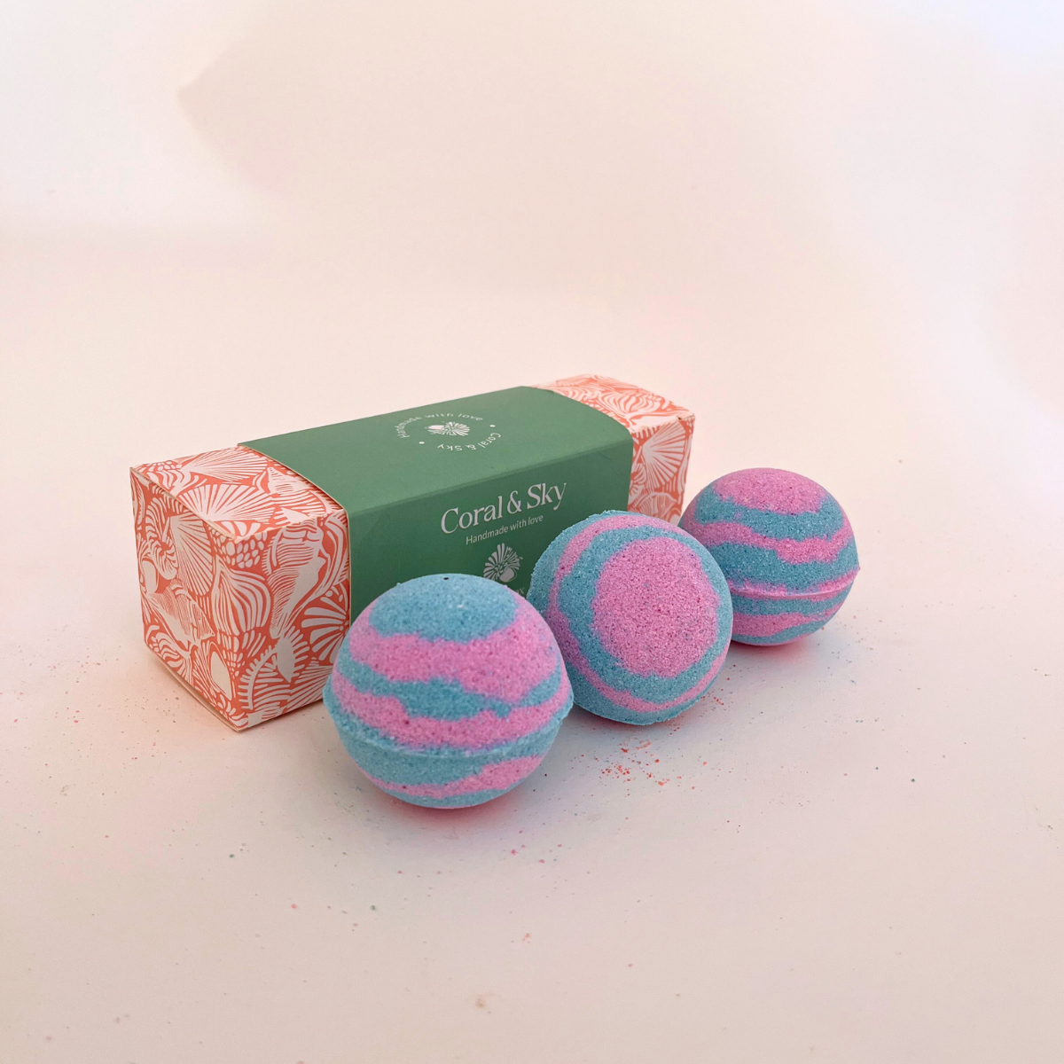 Musk and Oud Pedicure Bomb - Set of 3