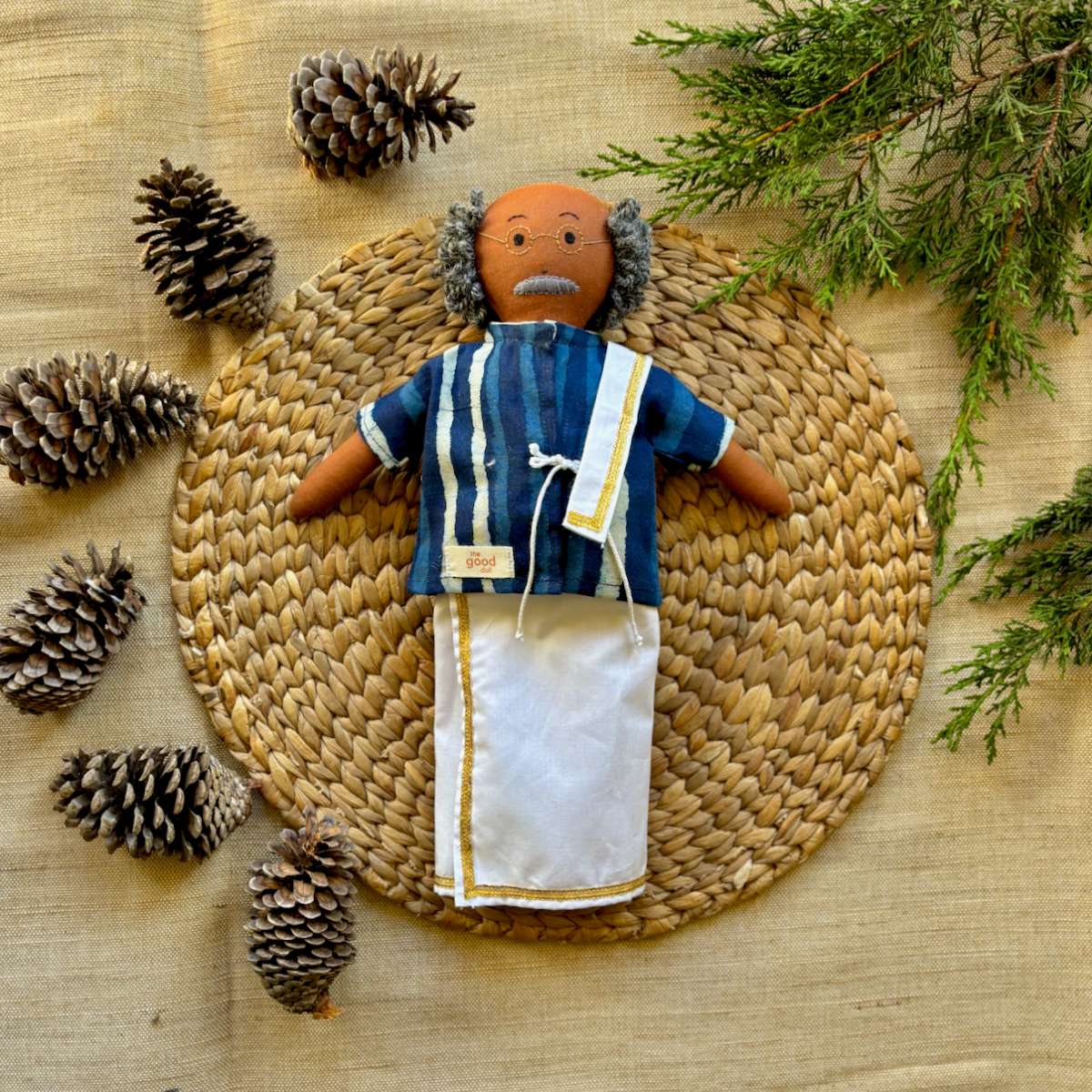 Nilah Tatha Indigo Shirt Doll – Single Doll