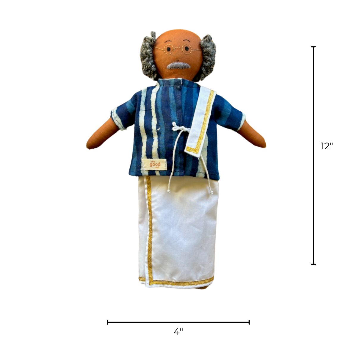 Nilah Tatha Indigo Shirt Doll – Single Doll