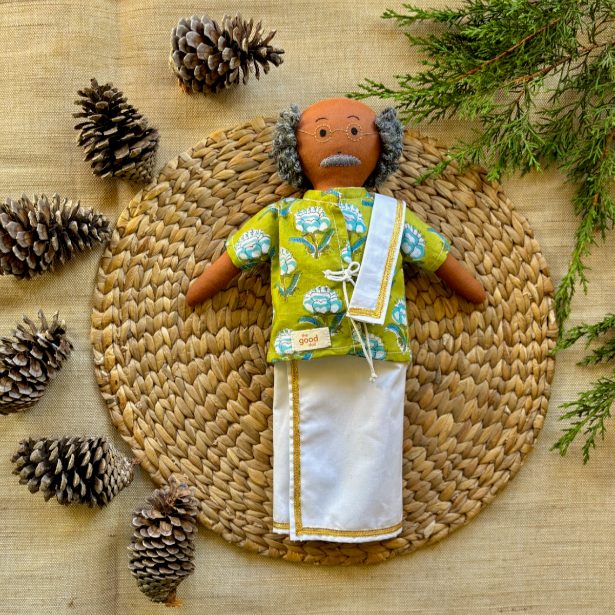 Nilah Tatha Green Shirt Doll – Single Doll