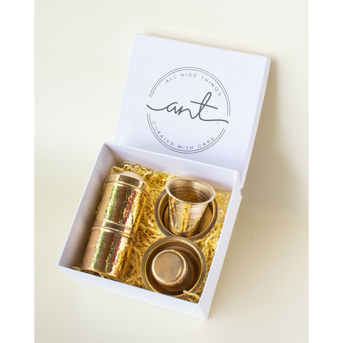 Brass Coffee Set | Traditional Heritage Drinkware Set