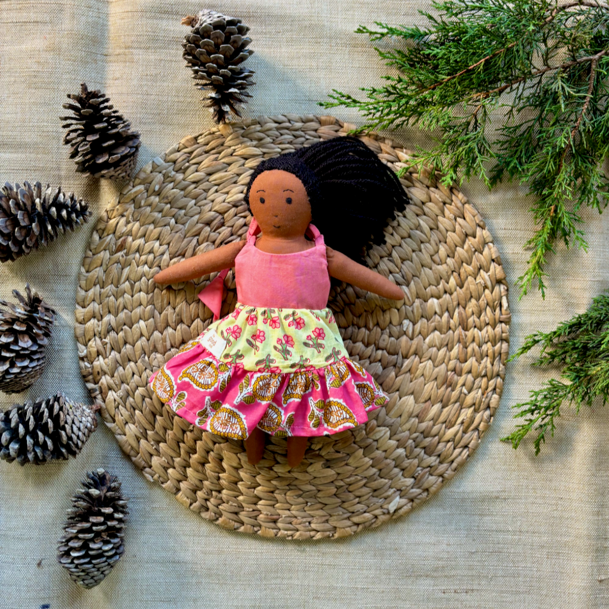 Nilah Younger Sister Malar Tiered Dress – Single Doll