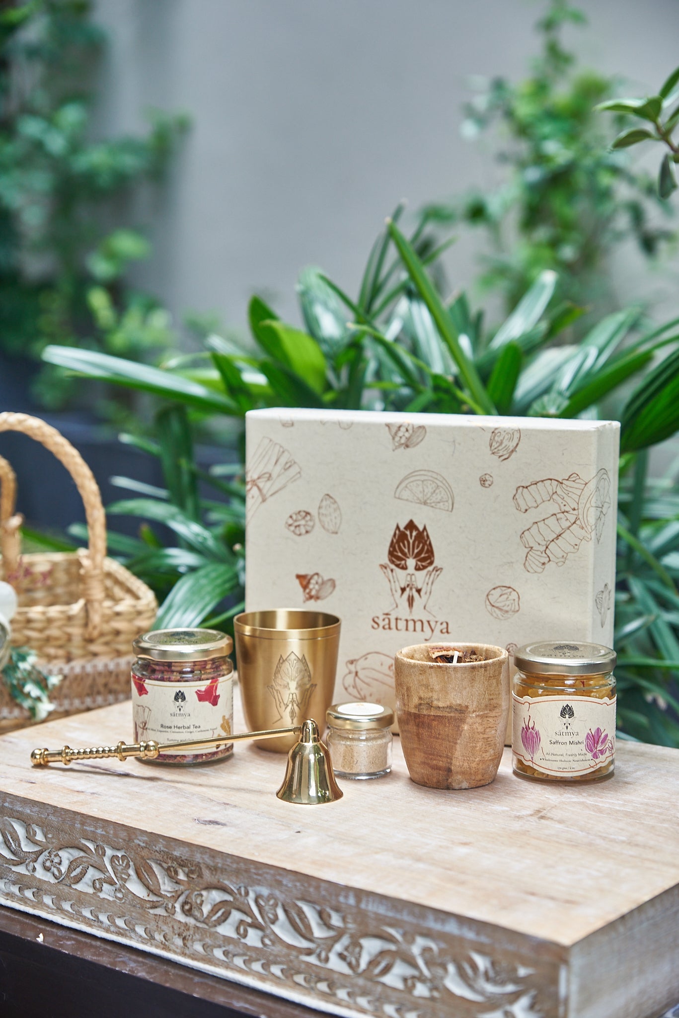 Vilāsa Gift Box - Premium Herbal Wellness Set