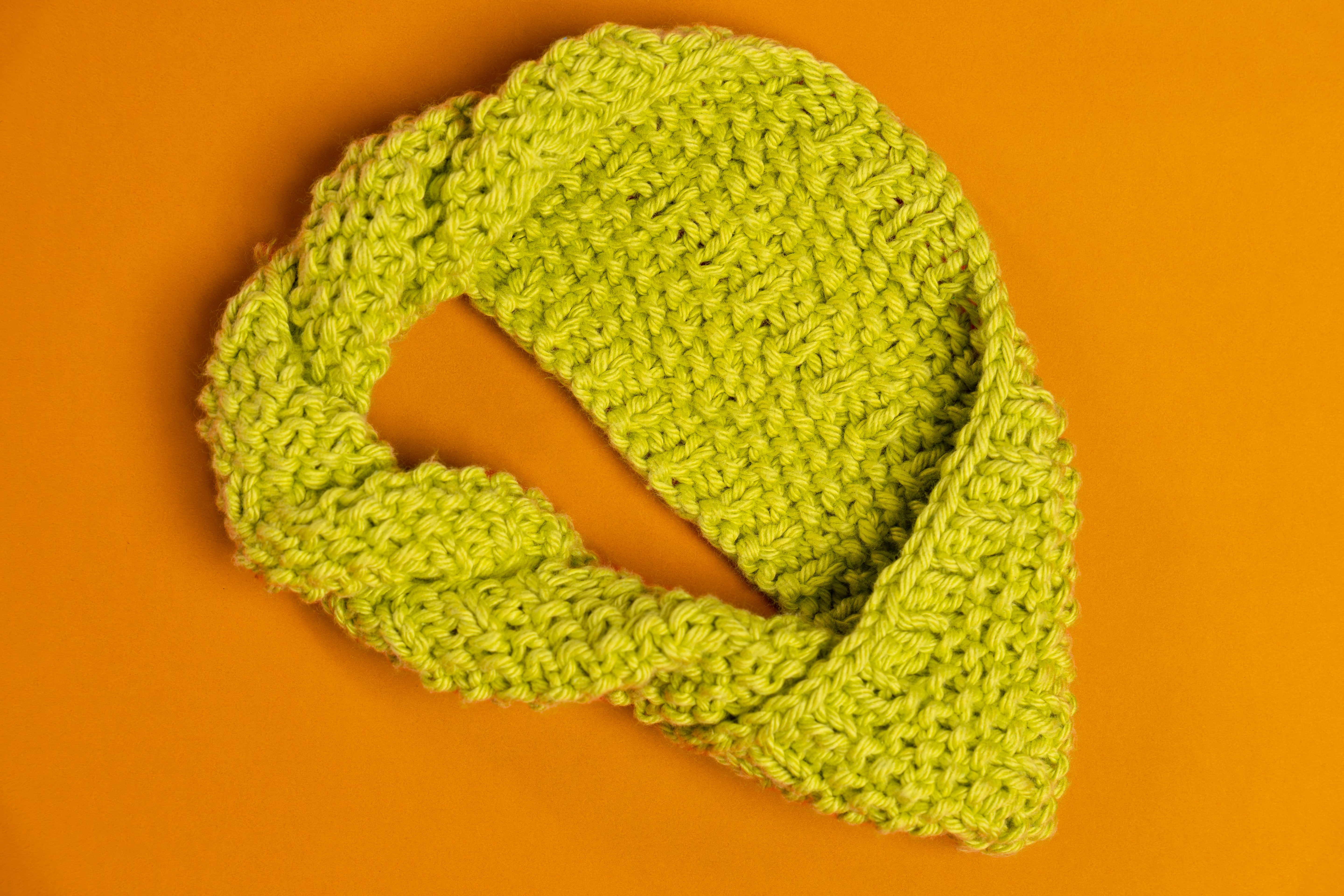 Handmade Cotton Yarn Hairband – Soft, Stretchy & Eco-Friendly