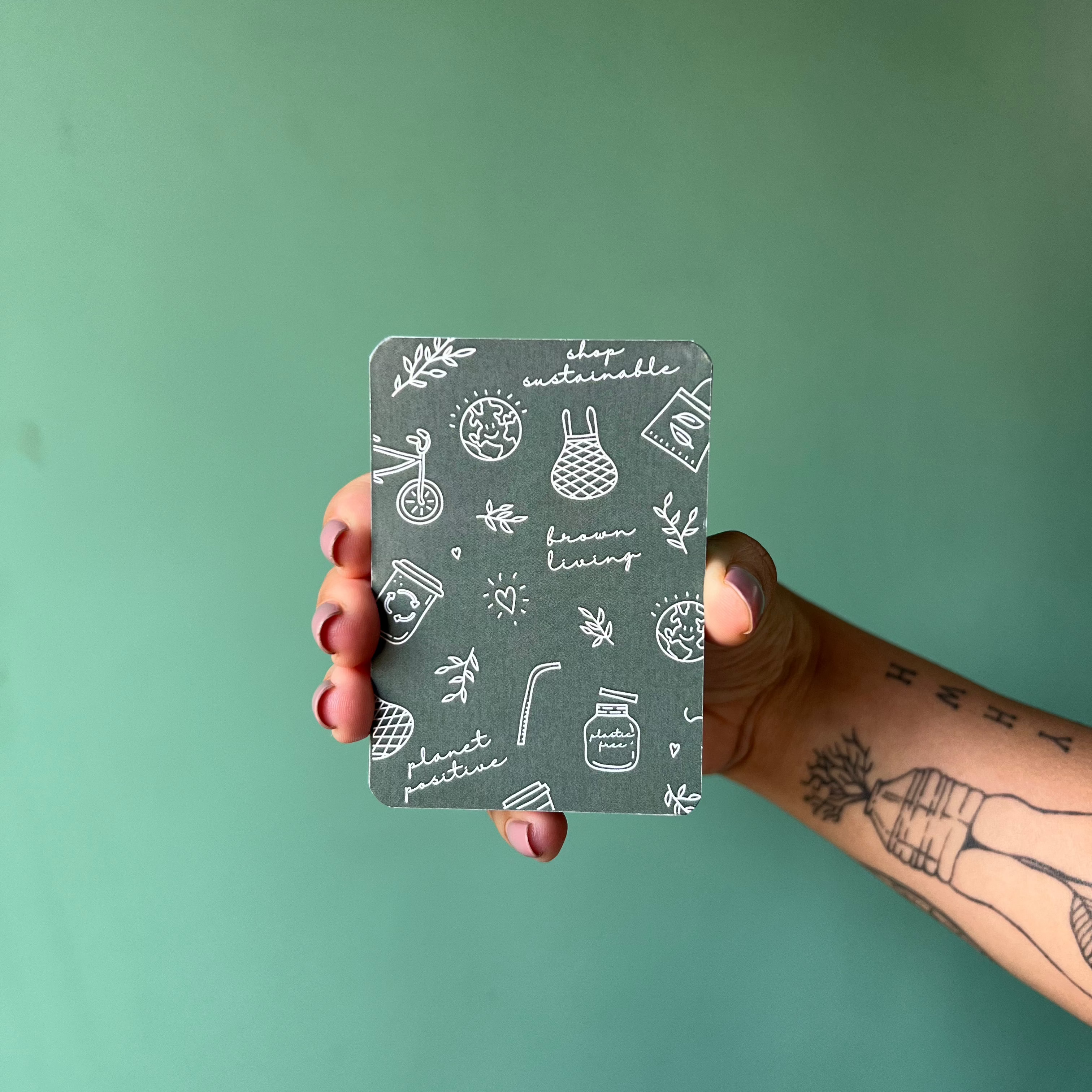 Premium Handmade Eco Playing Cards Set – Card Games on Brown Living™. SKU: BL_PC_PO1. Img 3.