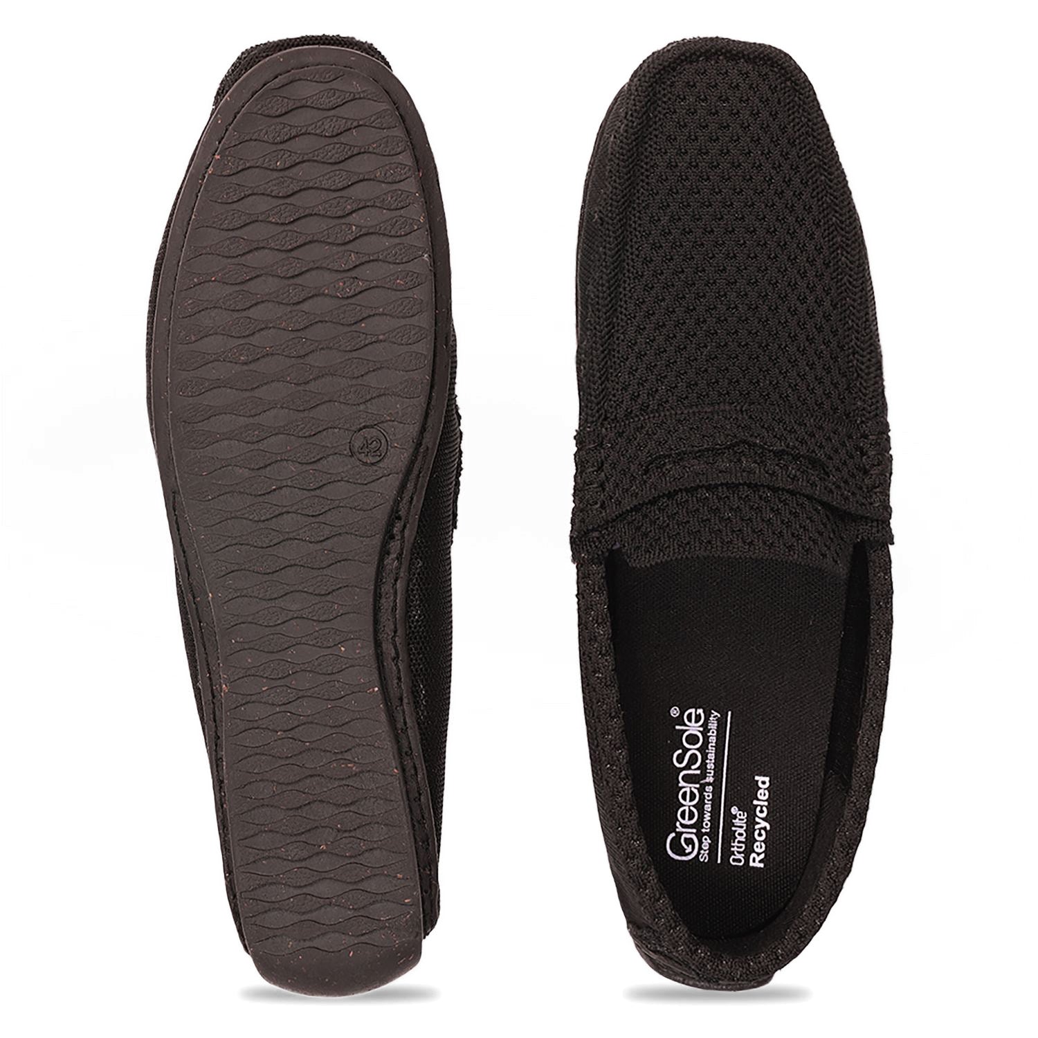 Jet Blue Moc Mens Shoes Loafers – Mens Casual Shoes on Brown Living™. SKU: GS_JBM_BLK3826. Img 6.