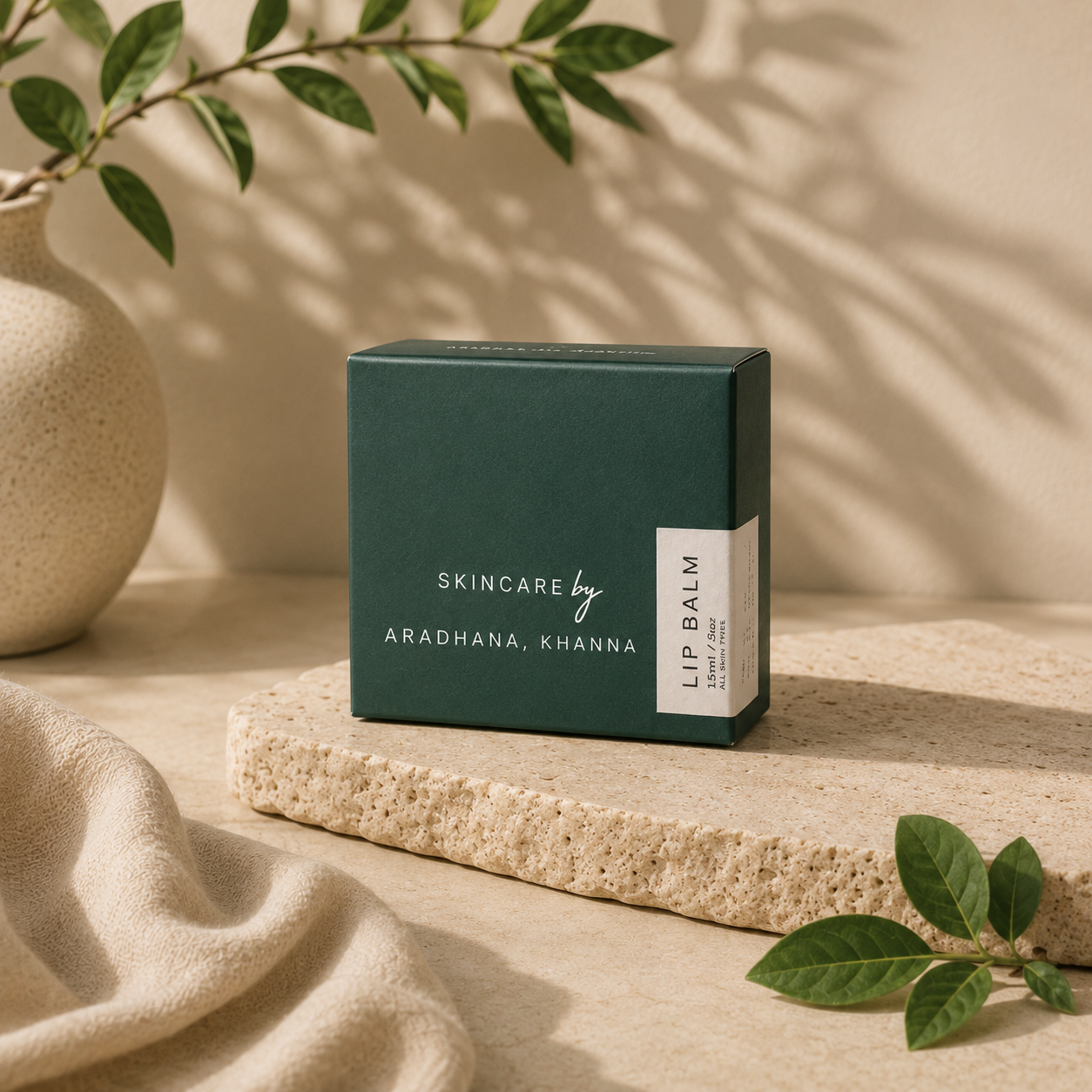Natural Fresh Spearmint Lip Balm | Soothing & Hydrating | 15g